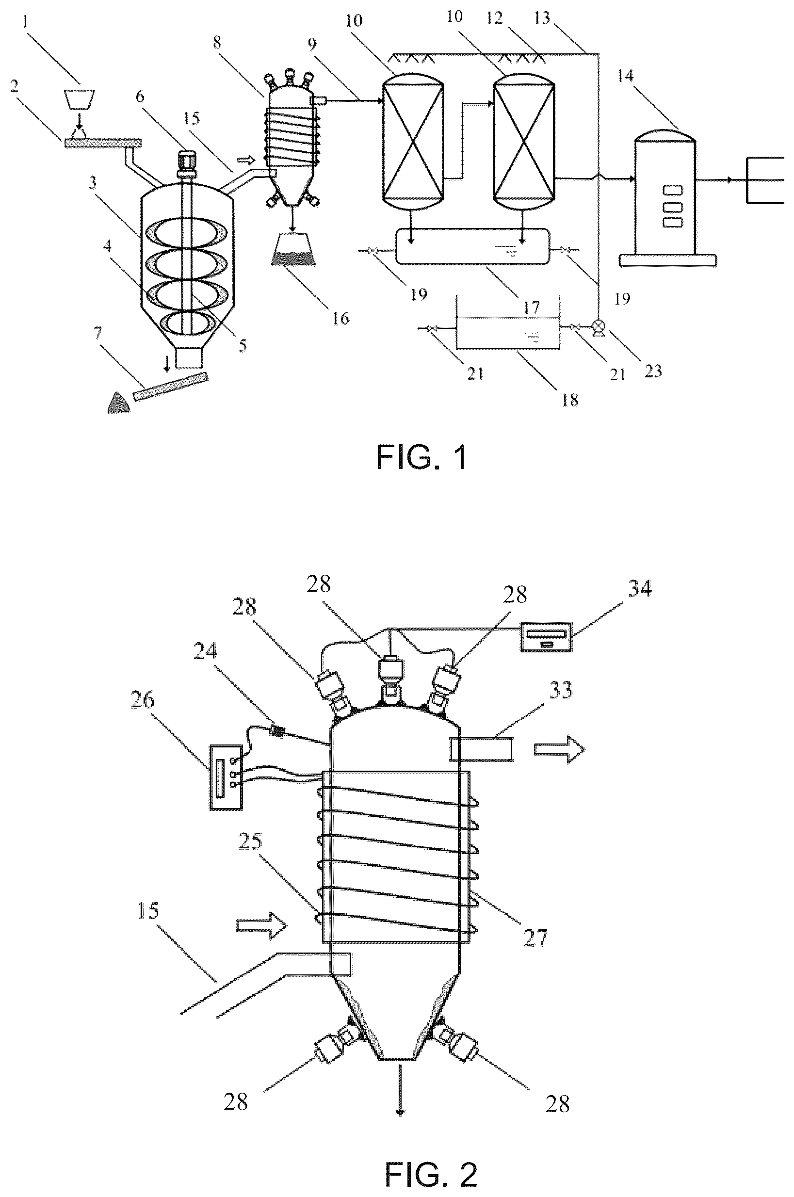 Patent US12312538 — Efficient heat-induction decoking device and method for thermal conversion of solid fuels — Figure 1