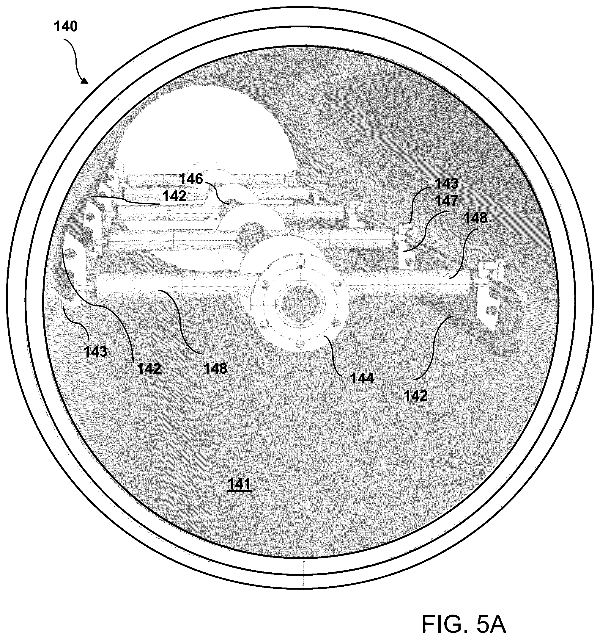 Patent US12312539 Figure 7 – Reaction vessel for liquid phase catalytic pyrolysis of polymers