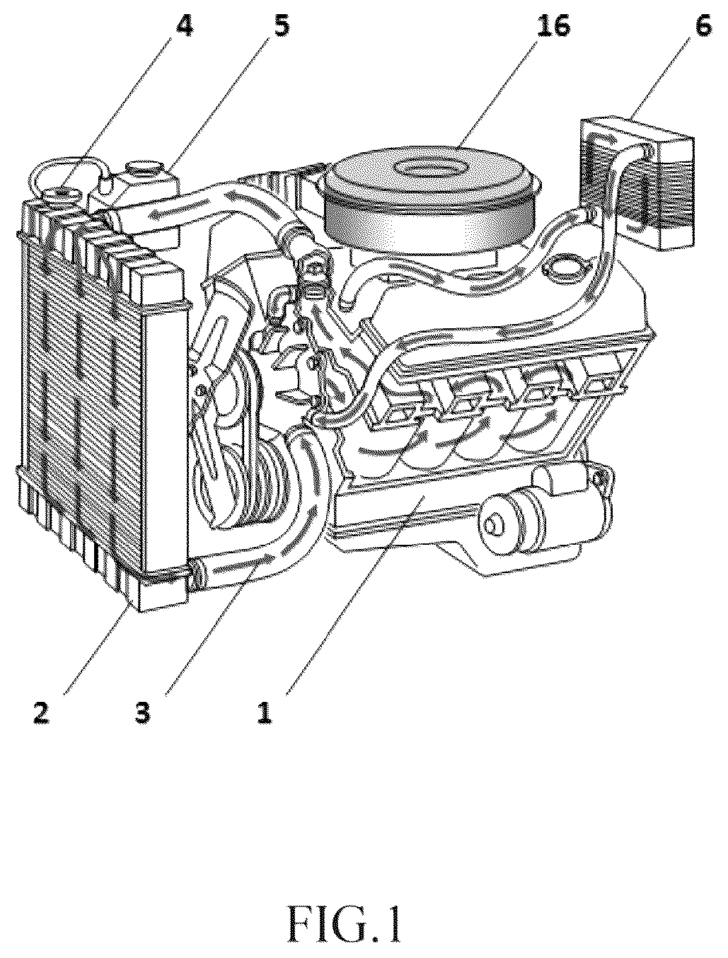 Patent US12312546 Figure 1 – Terahertz material for emission reduction and fuel saving of gasoline vehicle and preparation method therefor and application thereof