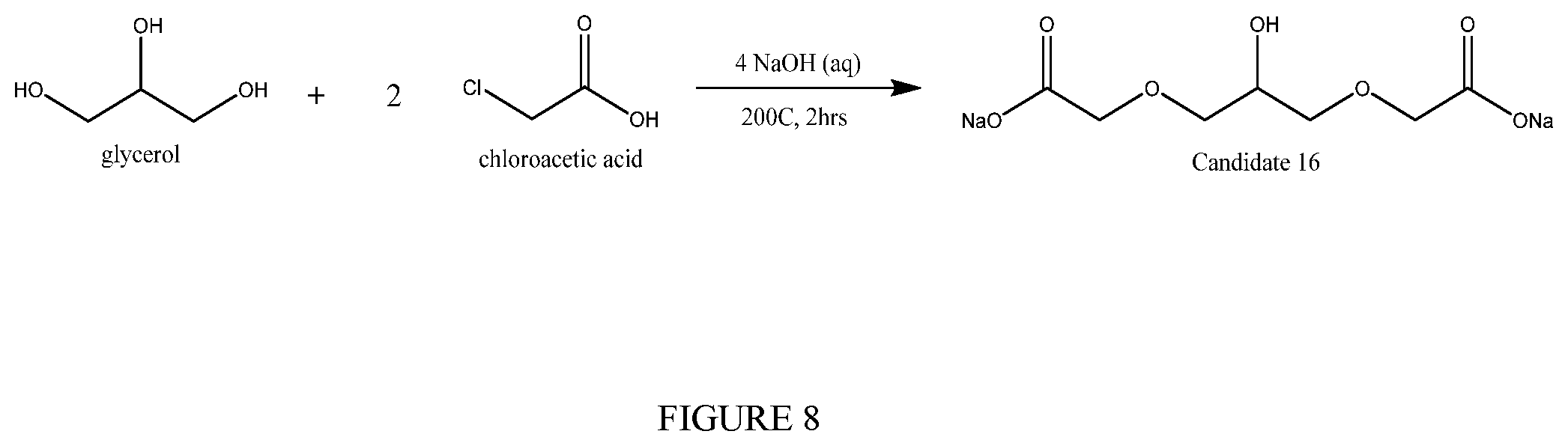 Patent US12312559 Figure 8 – Glycerol aminocarboxylate-based detergent builders and additives