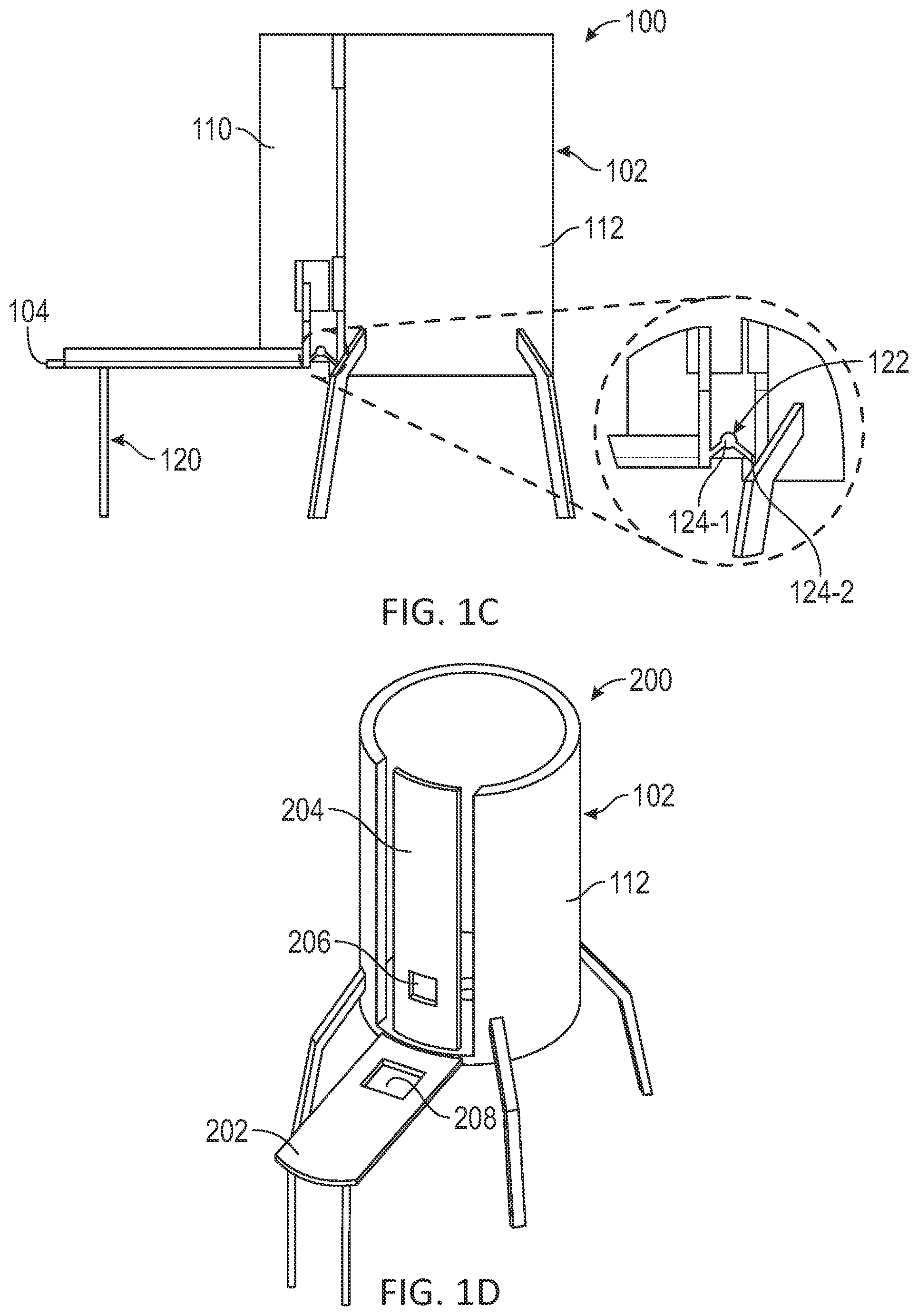 Patent US12312571 Figure 2 – Housing for holding a flexible bioprocess bag and method for assembling the bag in the housing
