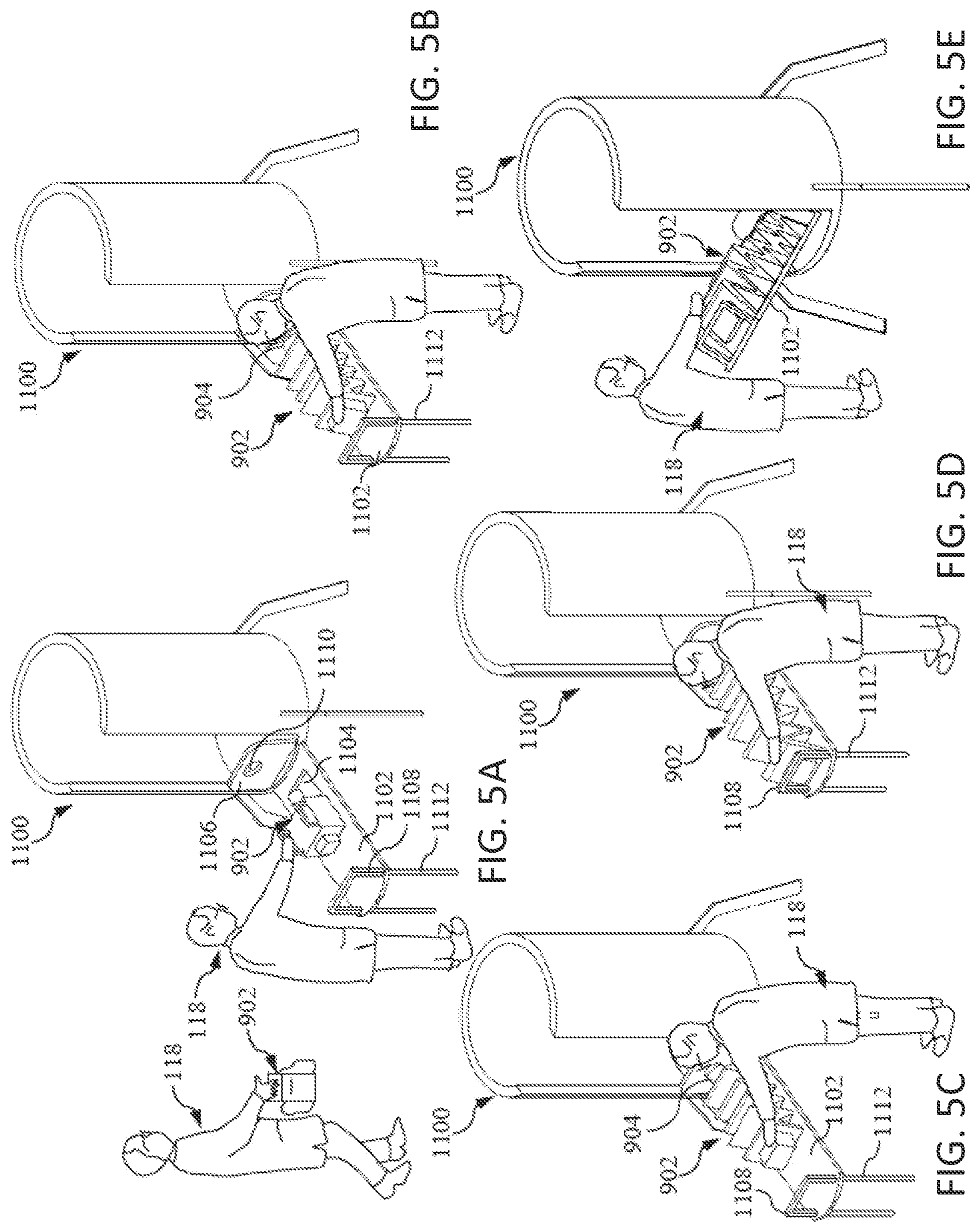 Patent US12312571 Figure 7 – Housing for holding a flexible bioprocess bag and method for assembling the bag in the housing
