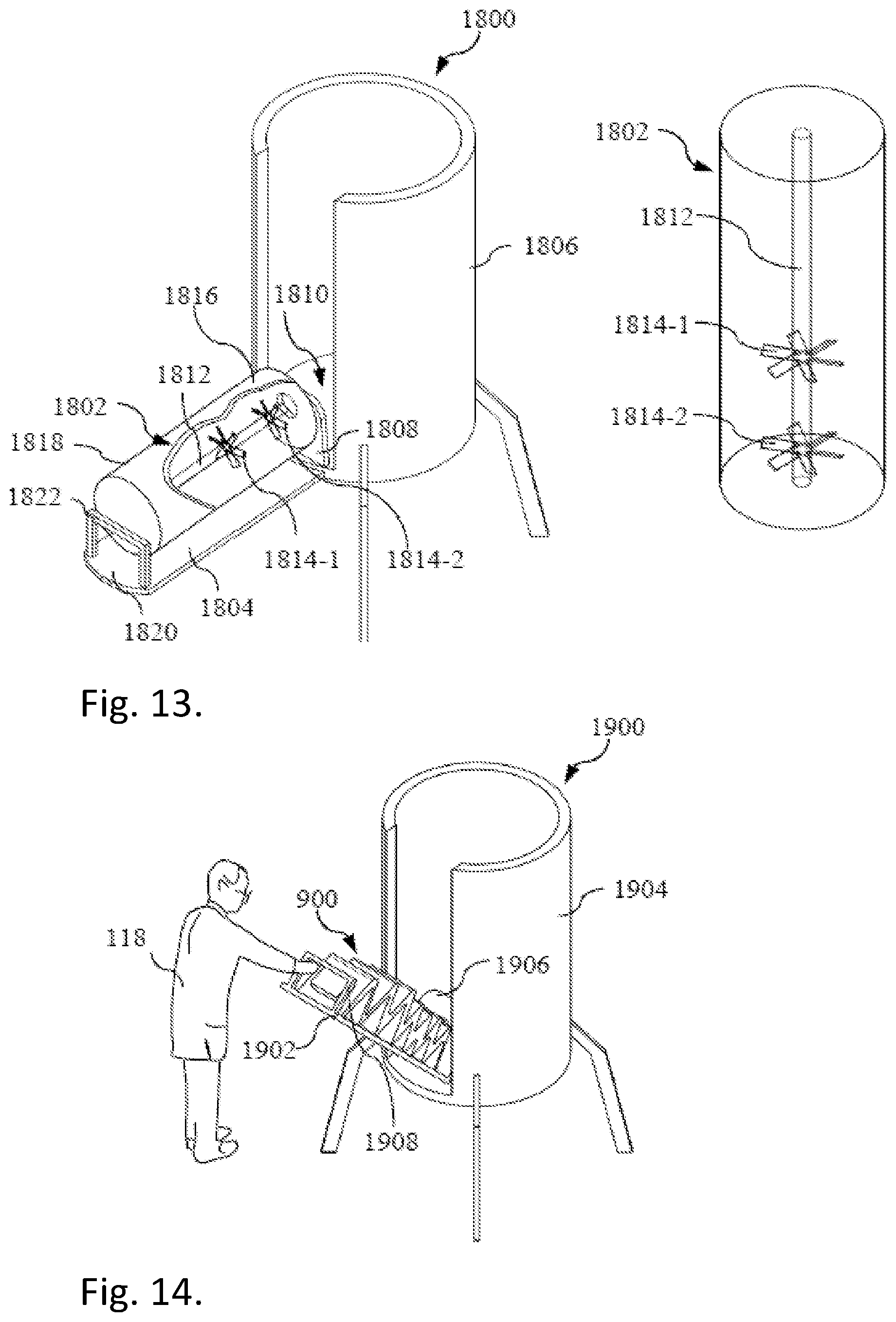 Patent US12312571 Figure 12 – Housing for holding a flexible bioprocess bag and method for assembling the bag in the housing