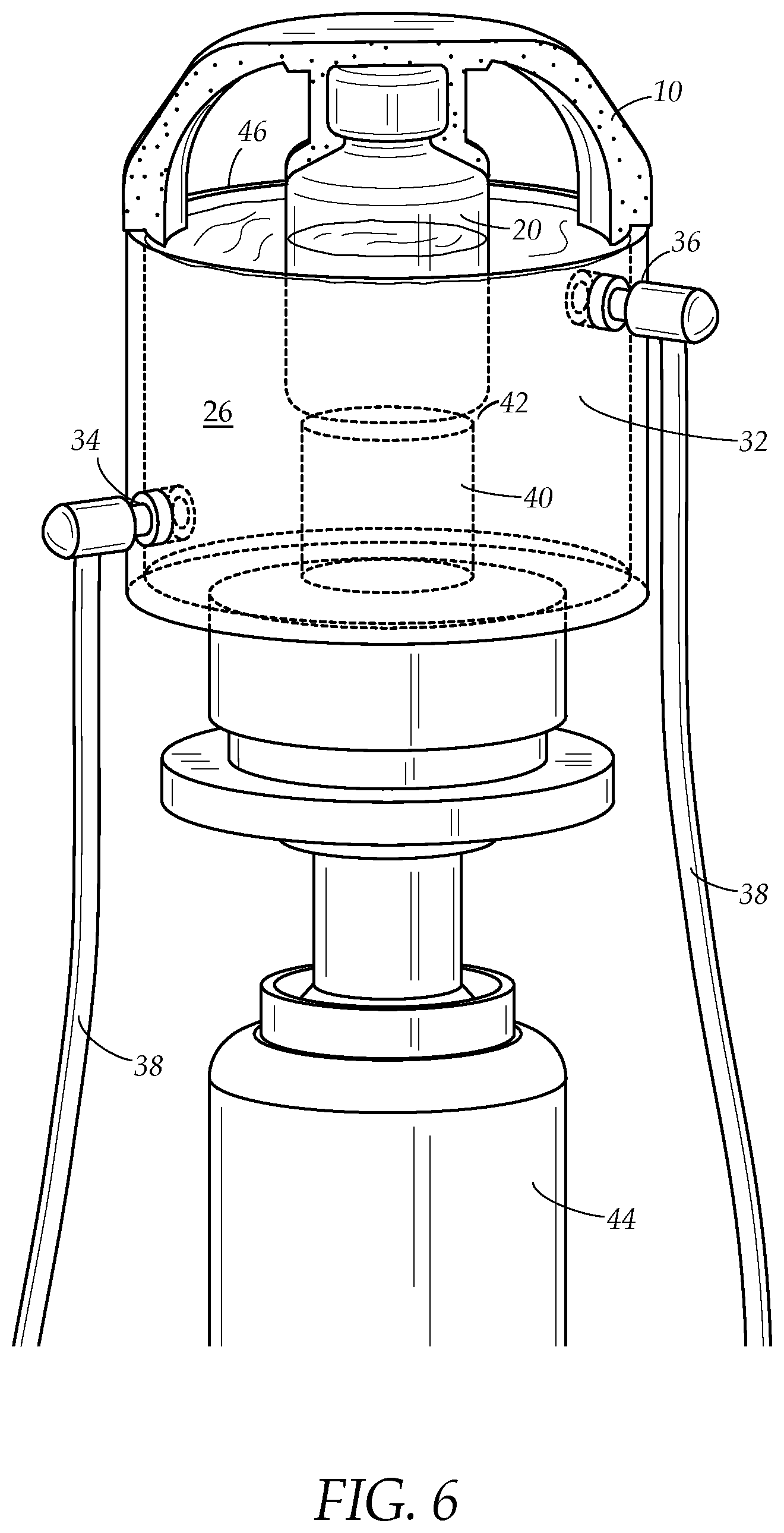Patent US12312602 Figure 6 – Apparatus and method for harvesting and preparing viable stem cells