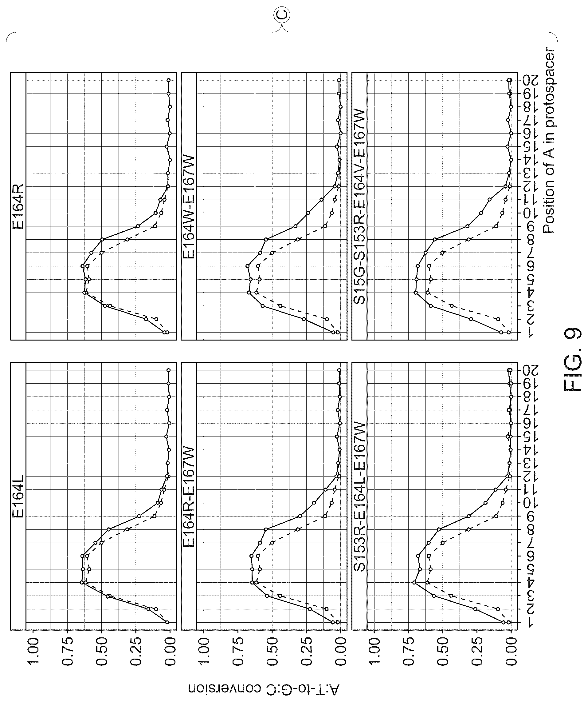 Patent US12312619 Figure 17 – Deaminases and variants thereof for use in base editing