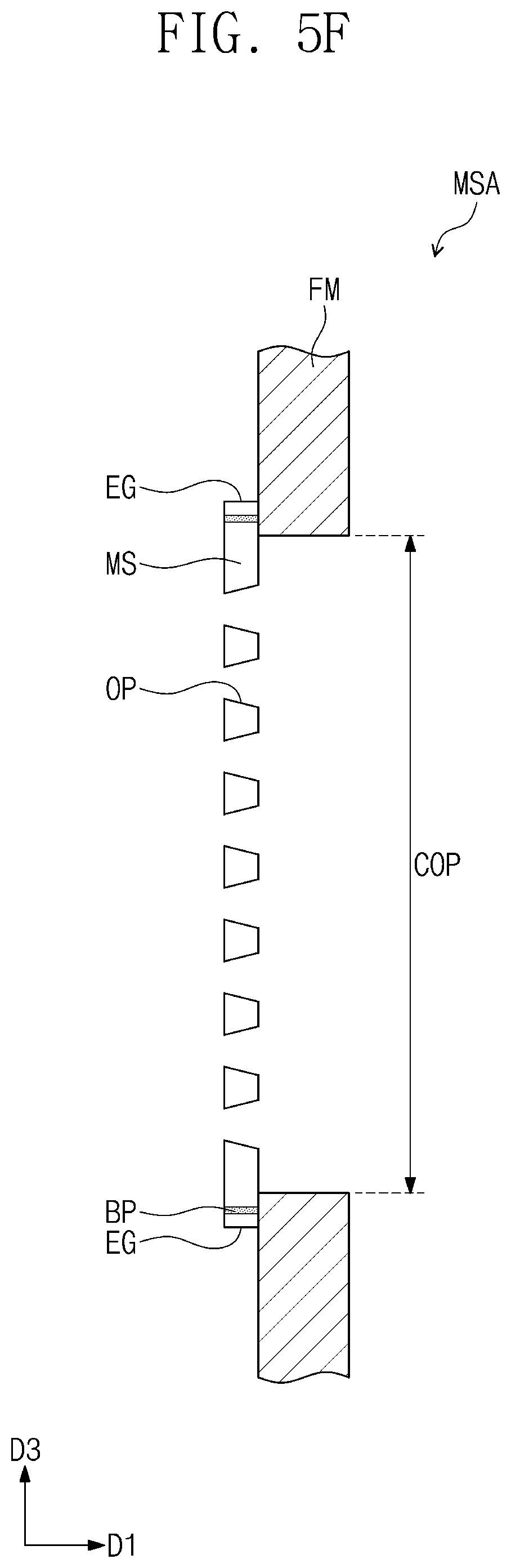 Patent US12312670 Figure 11 – Mask, method of providing the same, and method of providing display panel using mask