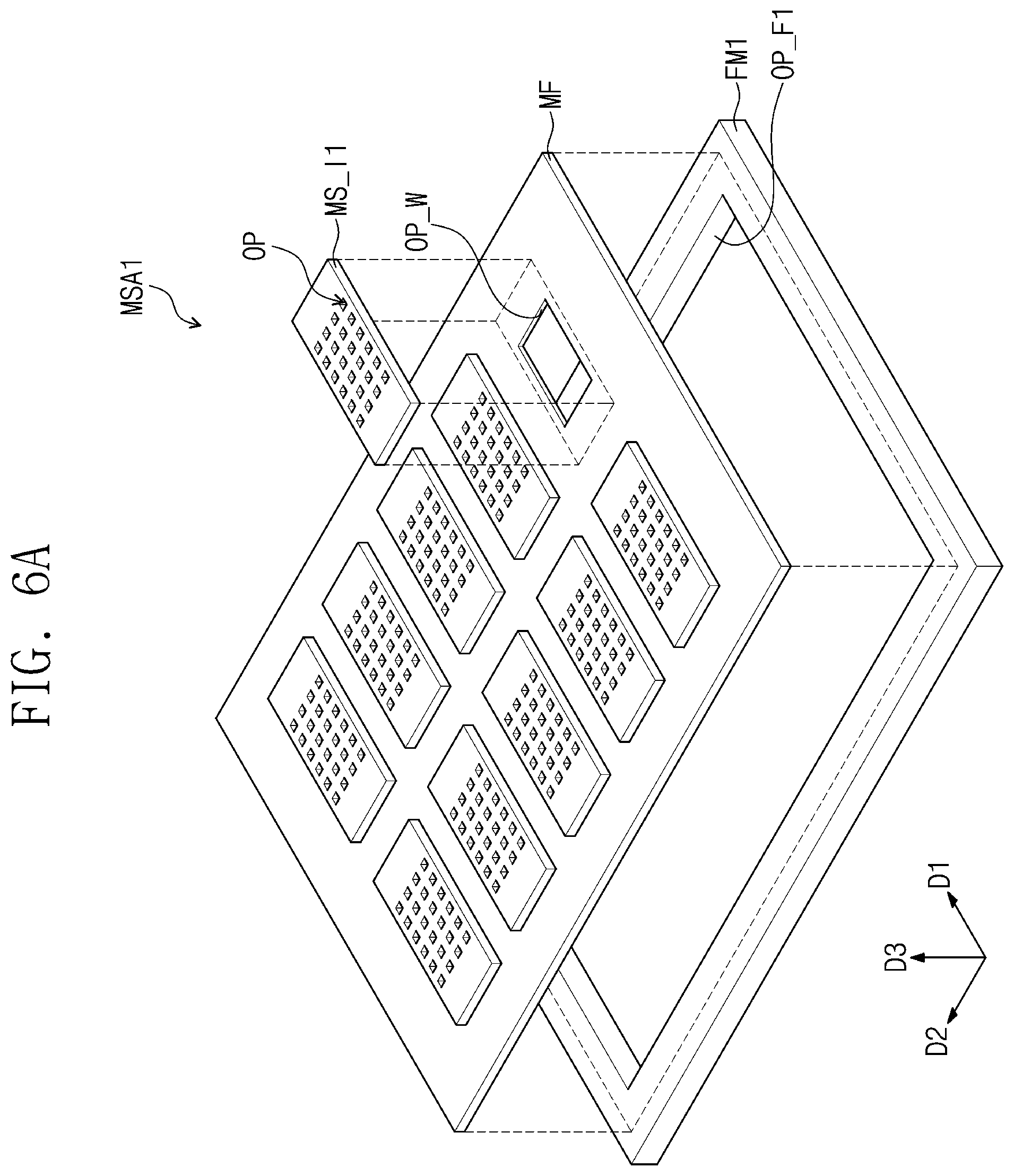 Patent US12312670 Figure 12 – Mask, method of providing the same, and method of providing display panel using mask
