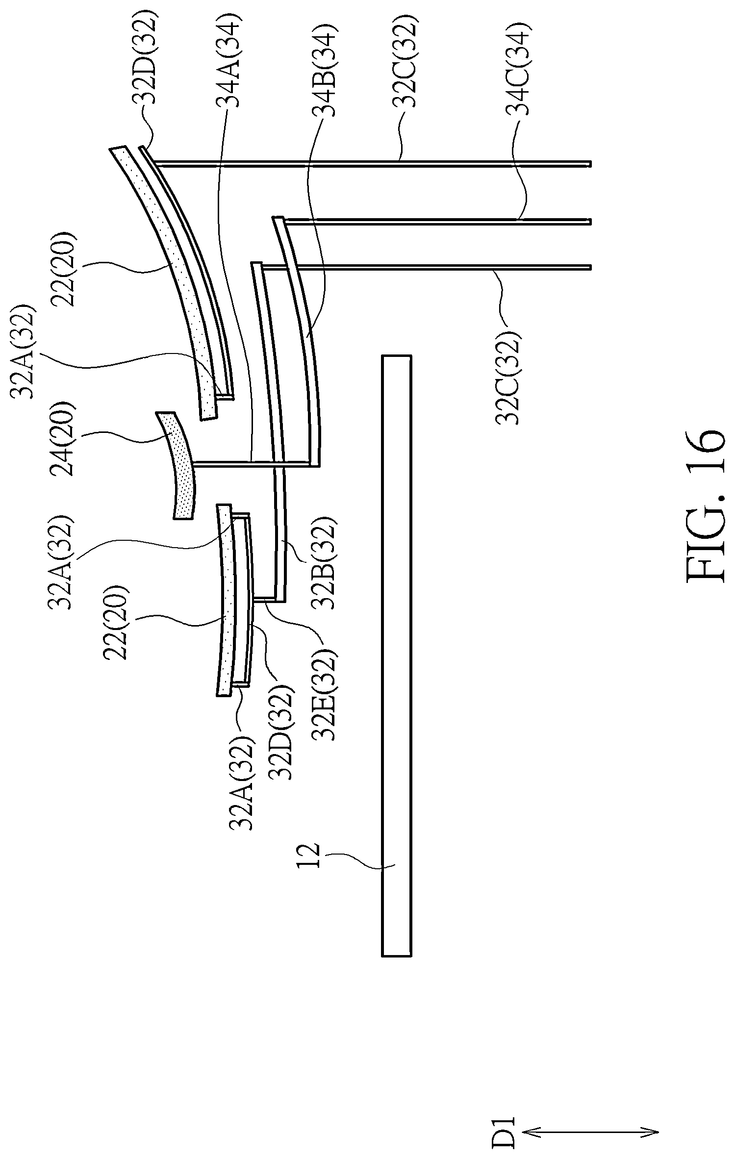 Patent US12312671 Figure 16 – Mask structure for deposition device, deposition device, and operation method thereof