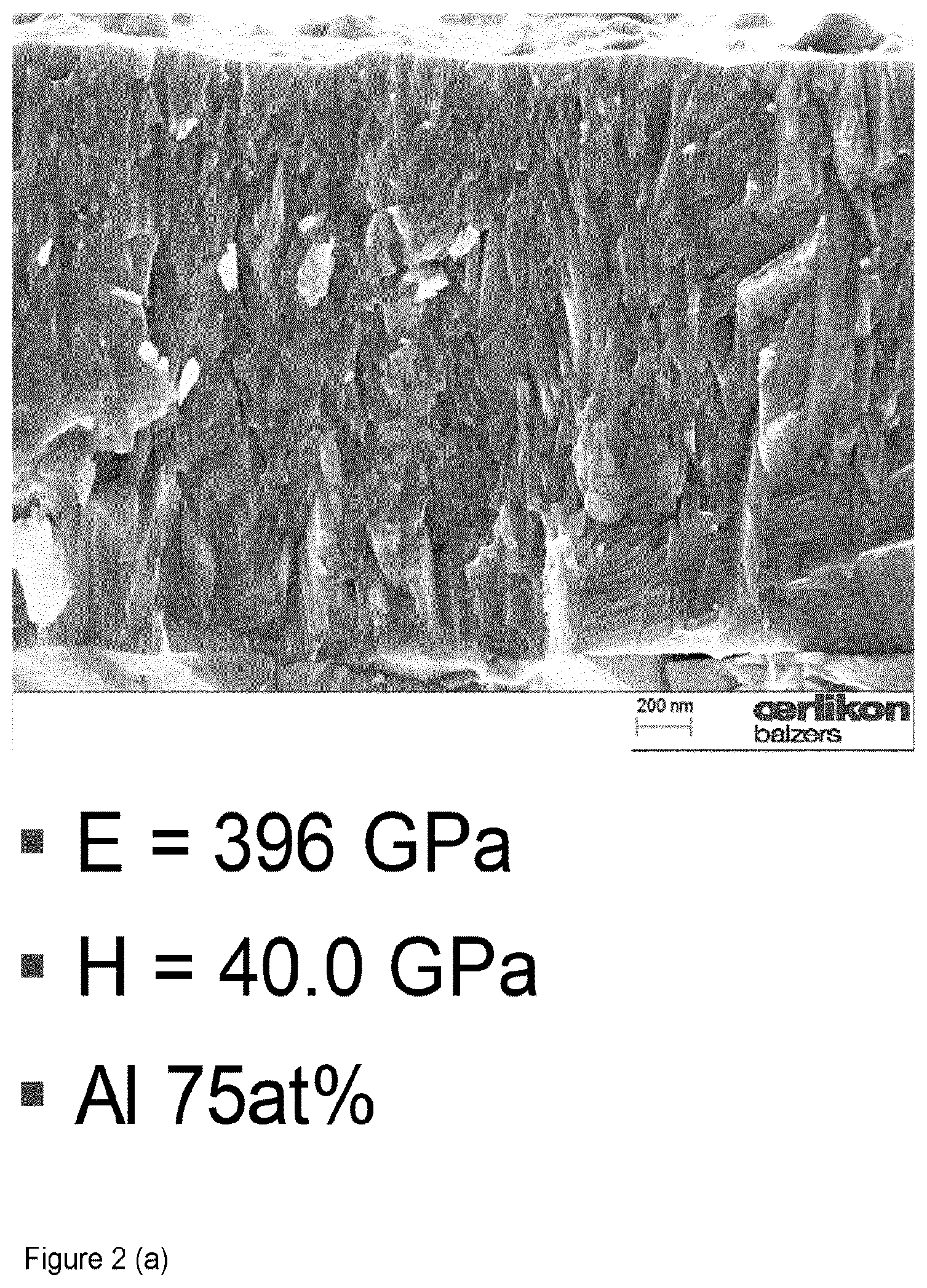 Patent US12312672 Figure 3 – Al-rich AlCrN coating layers produced by PVD from metallic targets