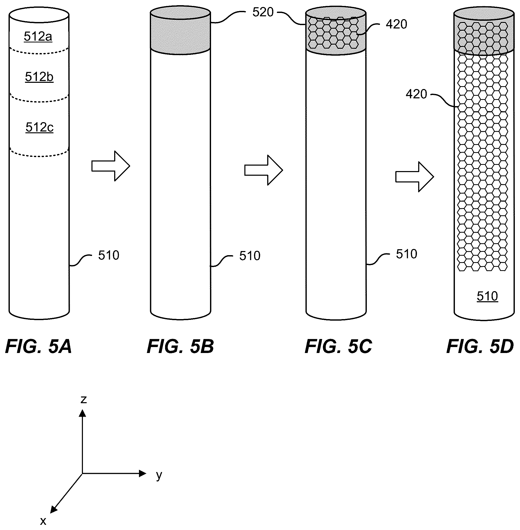 Patent US12312680 Figure 4 – Plasma enhanced chemical vapor deposition of graphene on optical fibers