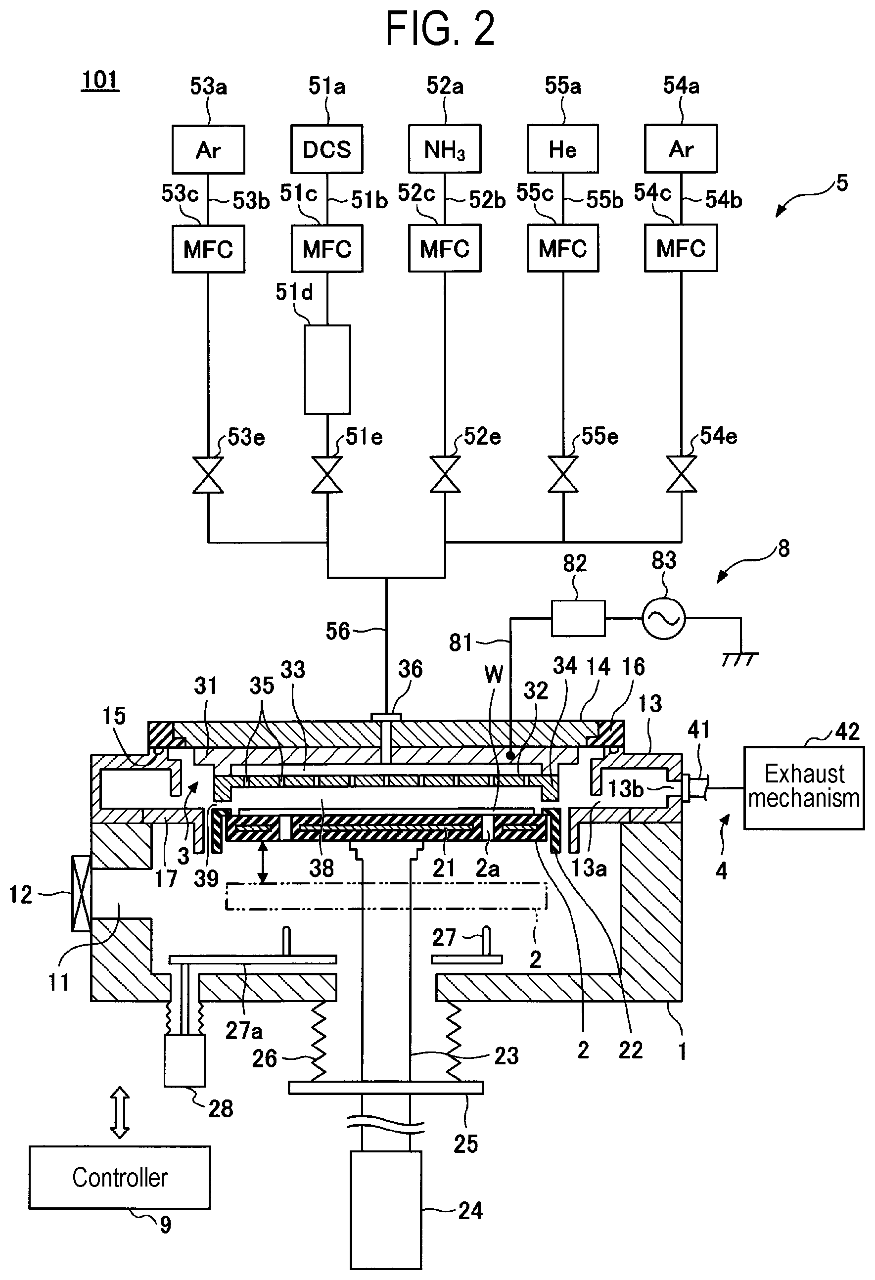 Patent US12312683 Figure 2 – Substrate processing method and substrate processing device