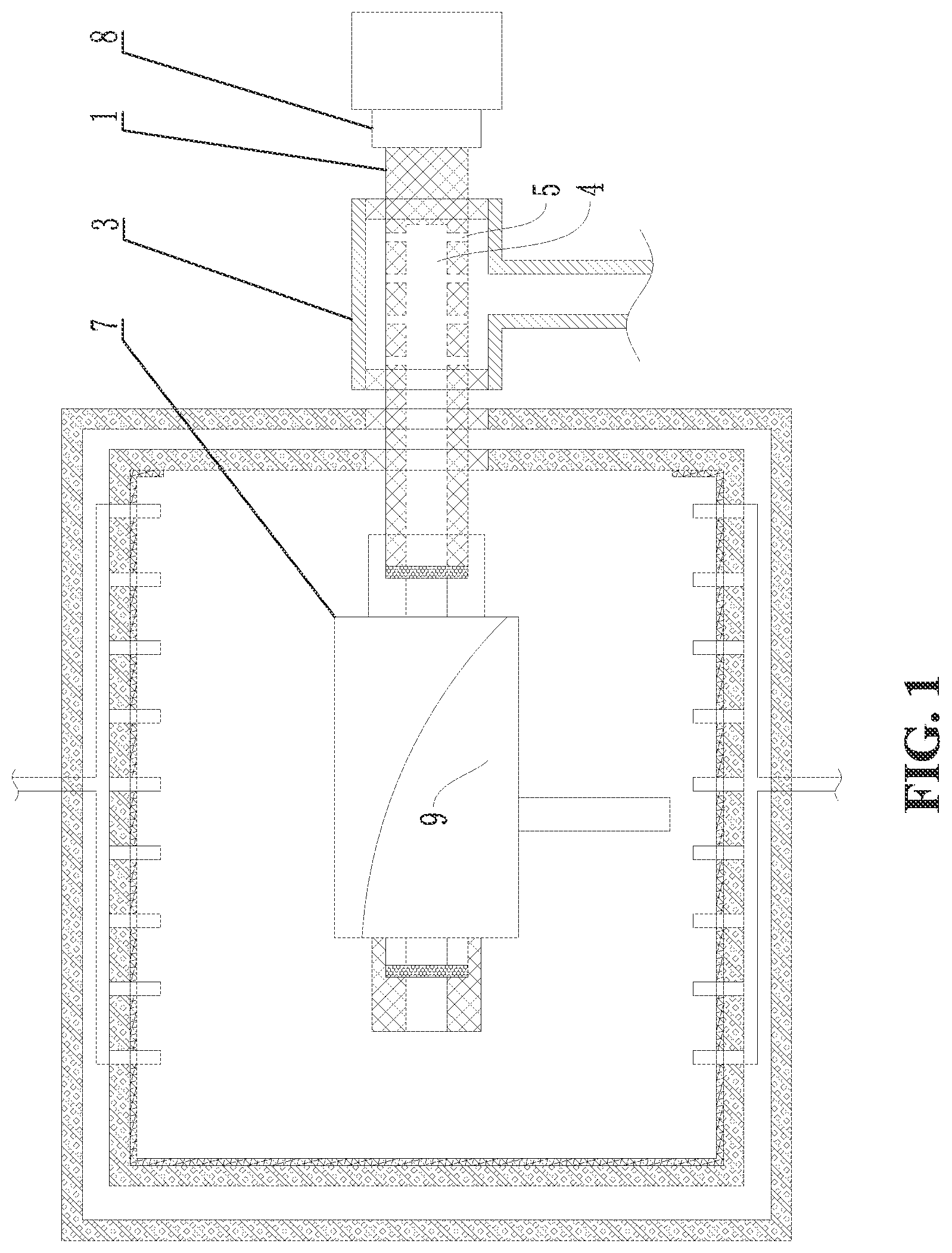 Patent US12312687 — Powder coating device — Figure 1