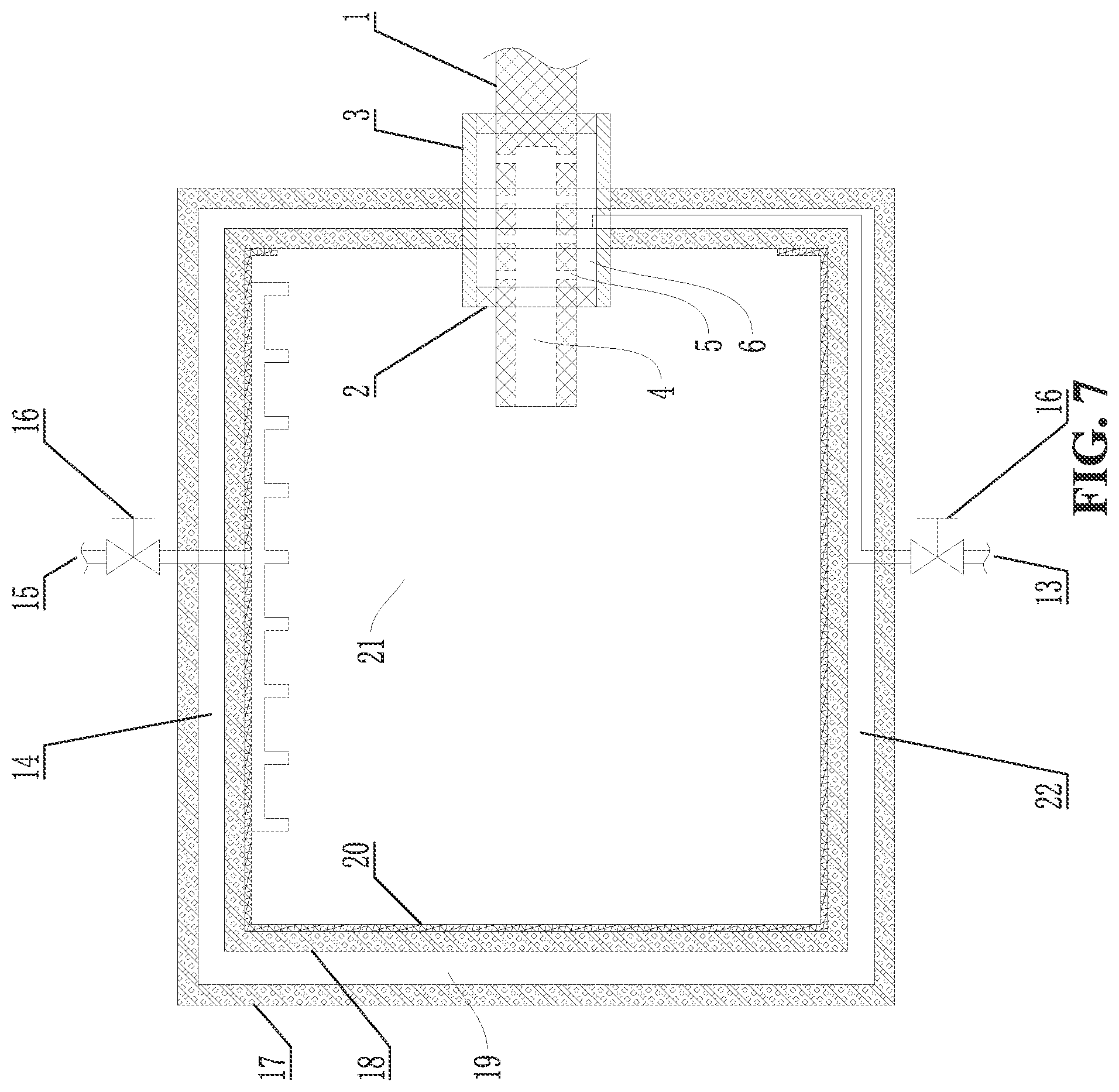 Patent US12312687 Figure 6 – Powder coating device