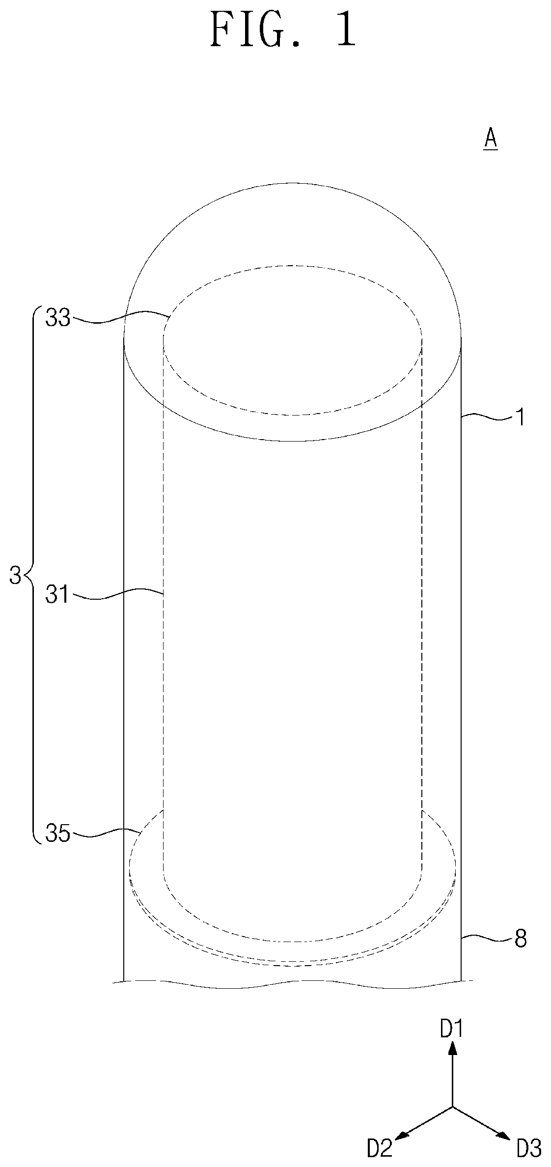 Patent US12312690 Figure 1 – Semiconductor processing apparatus and semiconductor processing method using the same