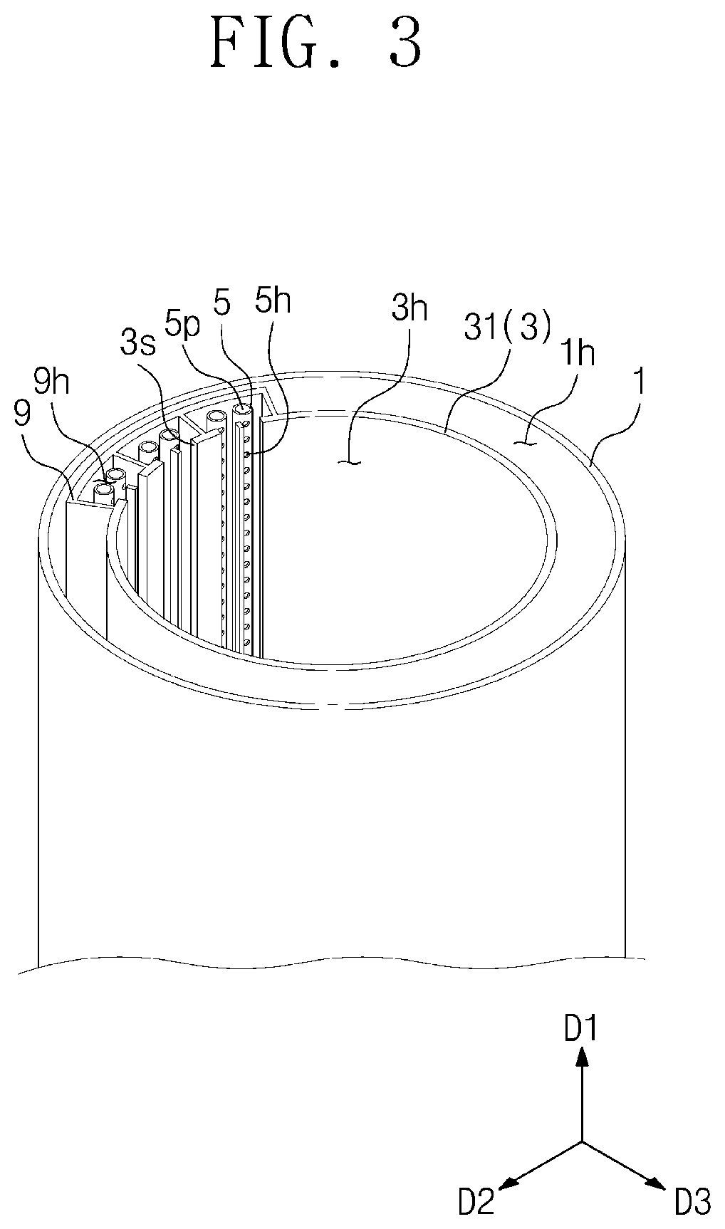Patent US12312690 Figure 3 – Semiconductor processing apparatus and semiconductor processing method using the same