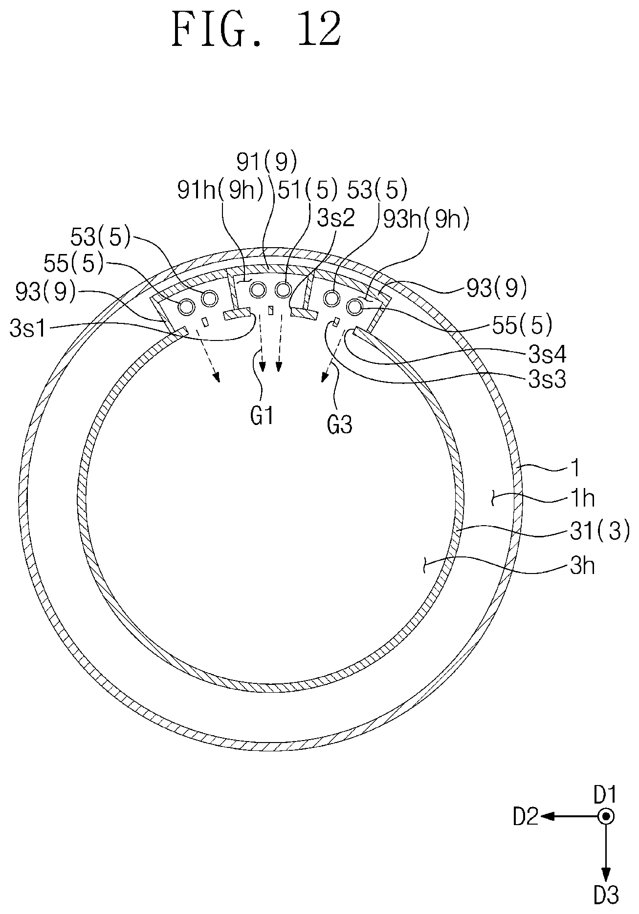 Patent US12312690 Figure 12 – Semiconductor processing apparatus and semiconductor processing method using the same