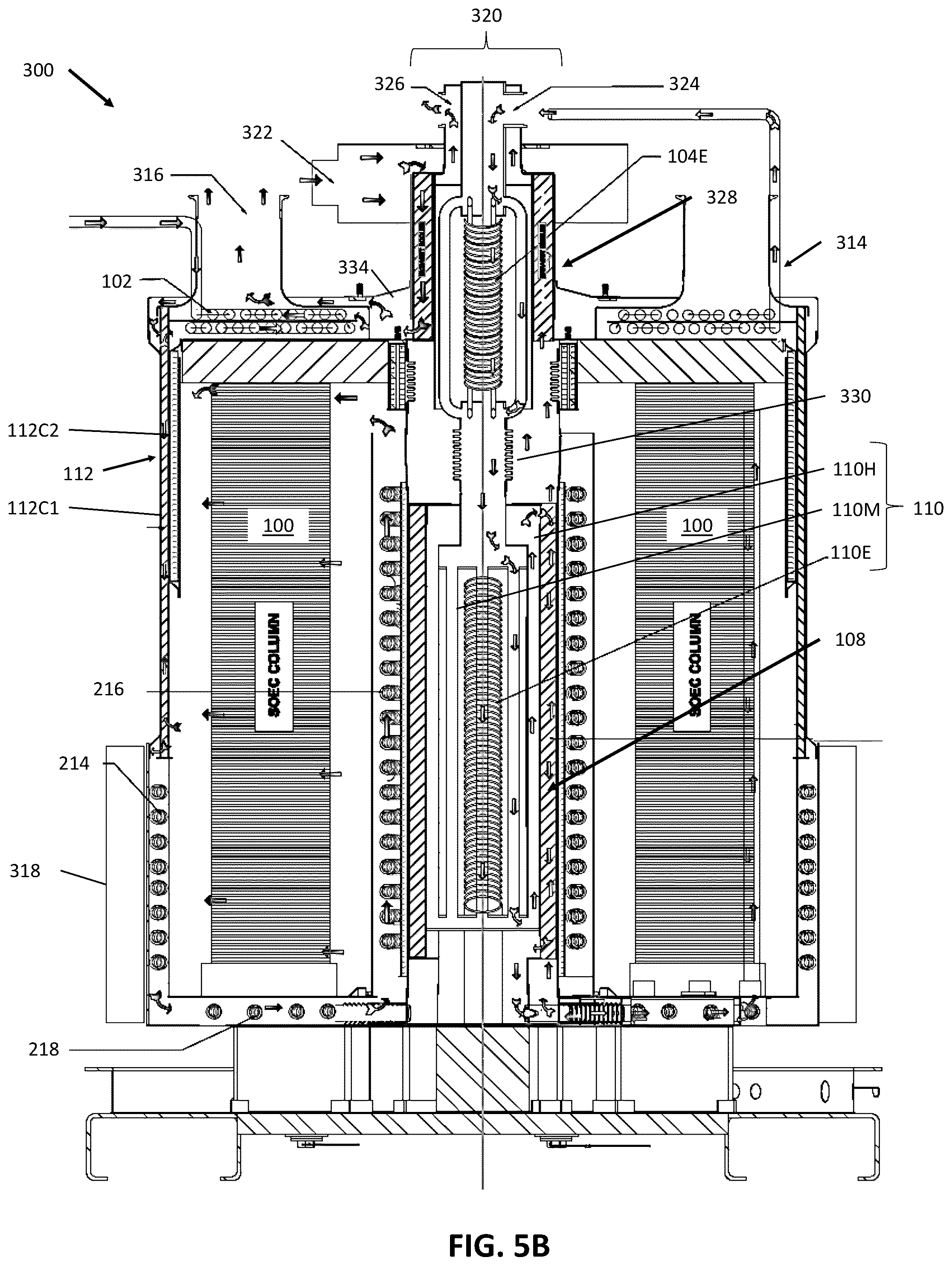 Patent US12312697 Figure 7 – Electrolyzer system with steam generation and method of operating same
