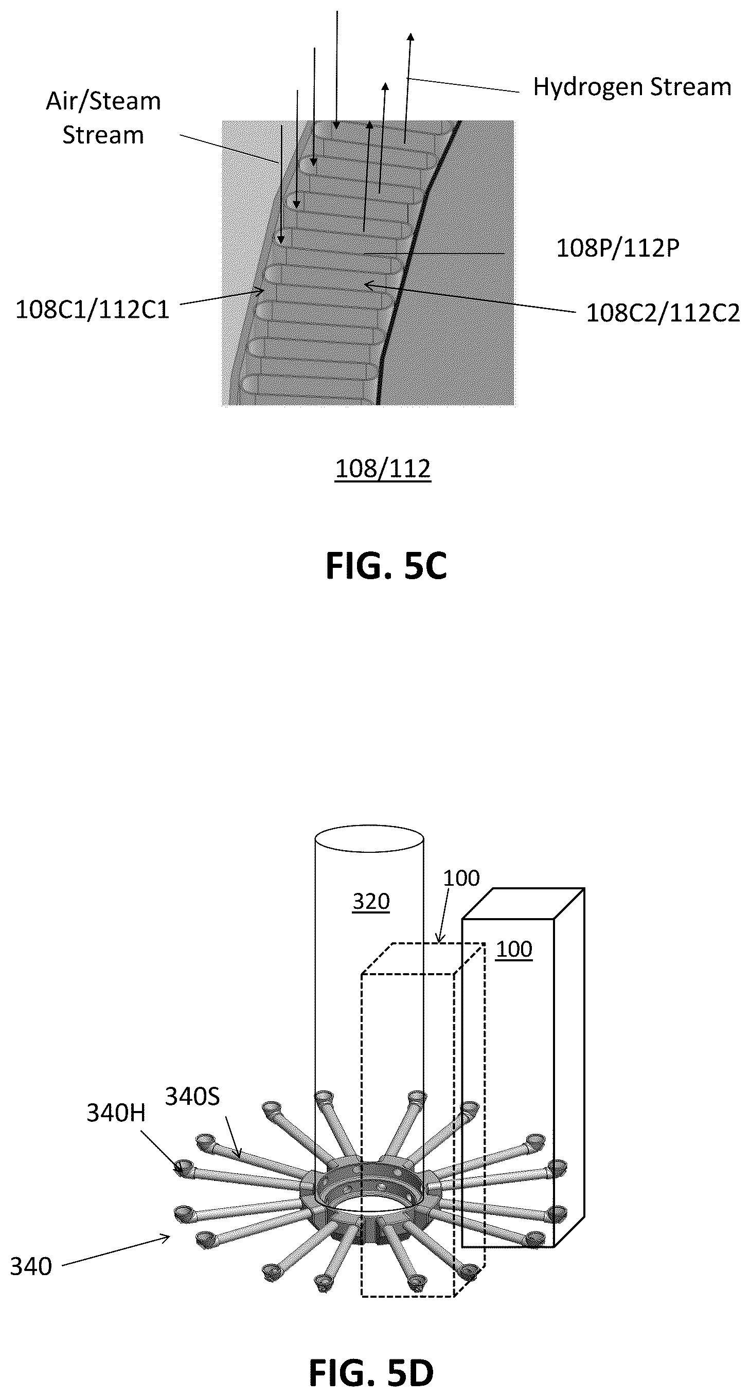 Patent US12312697 Figure 8 – Electrolyzer system with steam generation and method of operating same