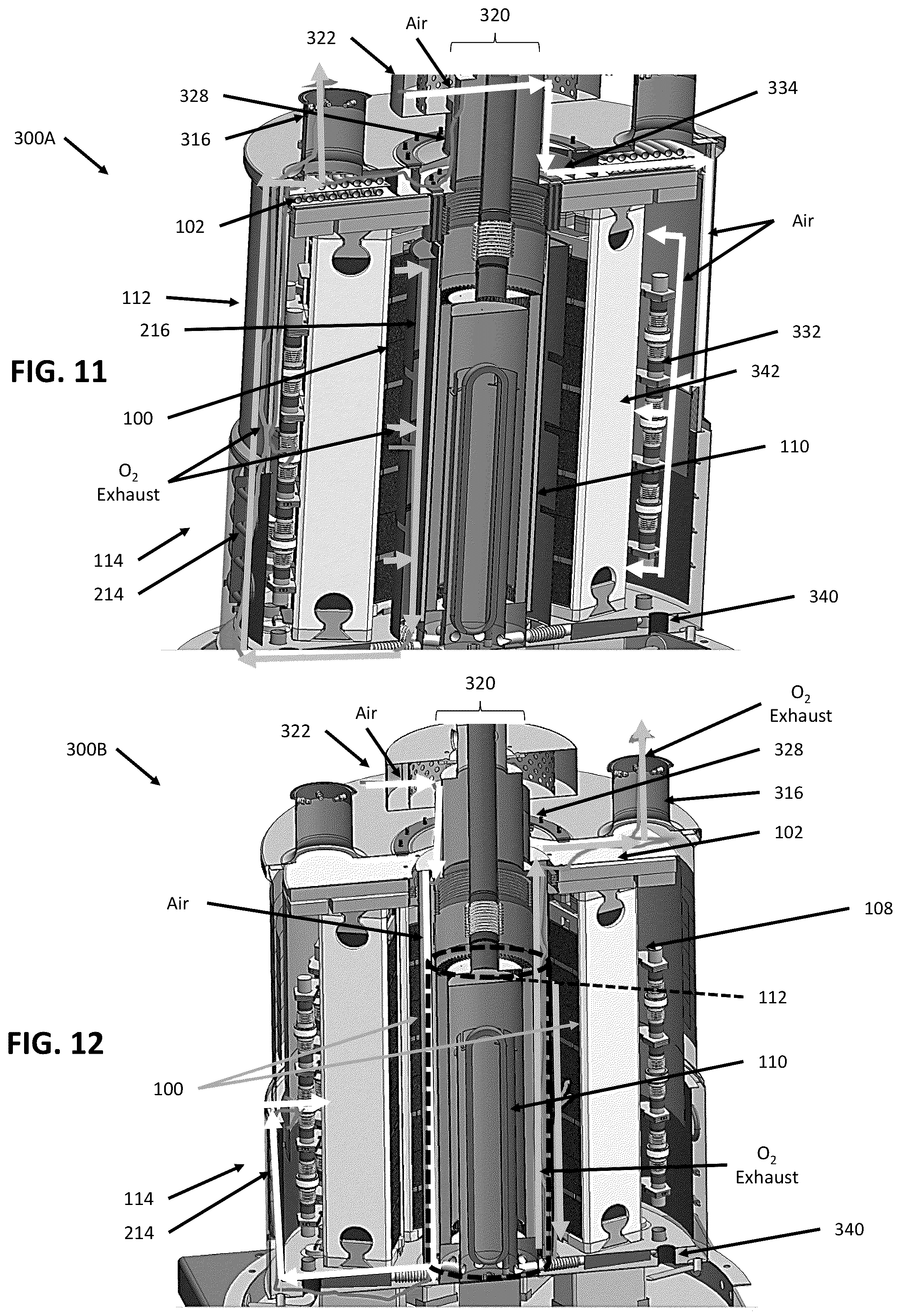 Patent US12312697 Figure 16 – Electrolyzer system with steam generation and method of operating same