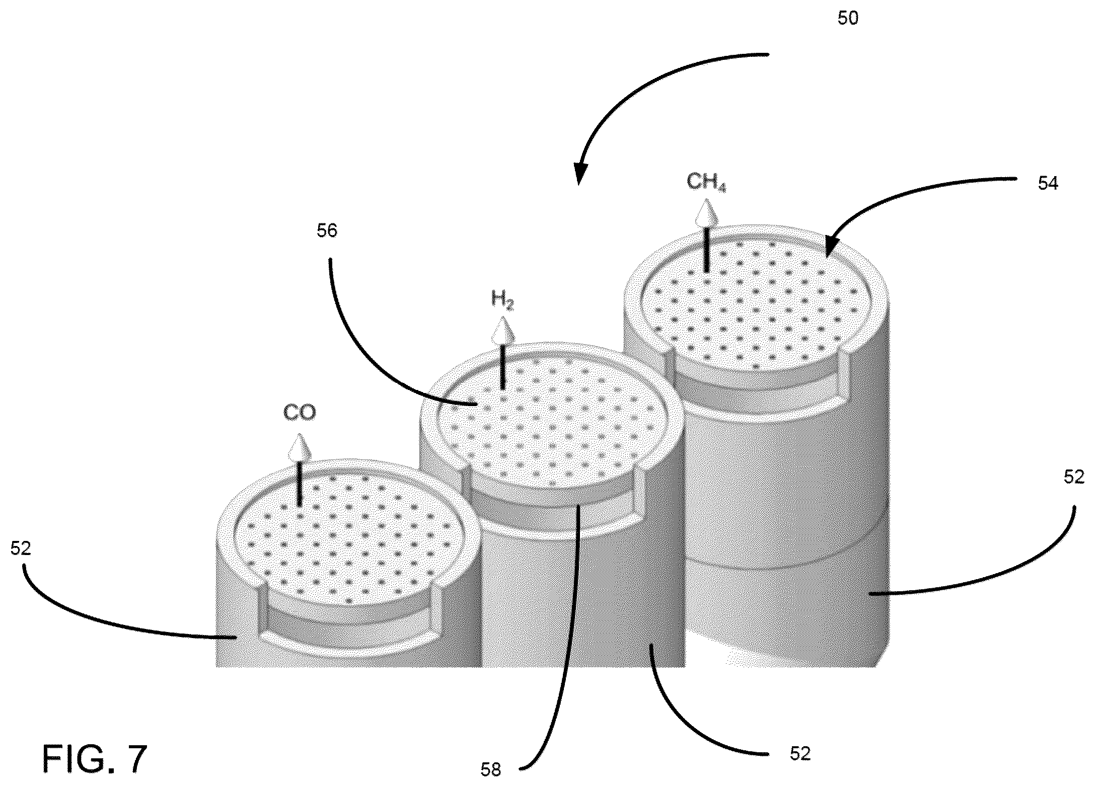 Patent US12312700 Figure 7 – Wet-based catalytic system for CO2 capture, sequestration, and transportation