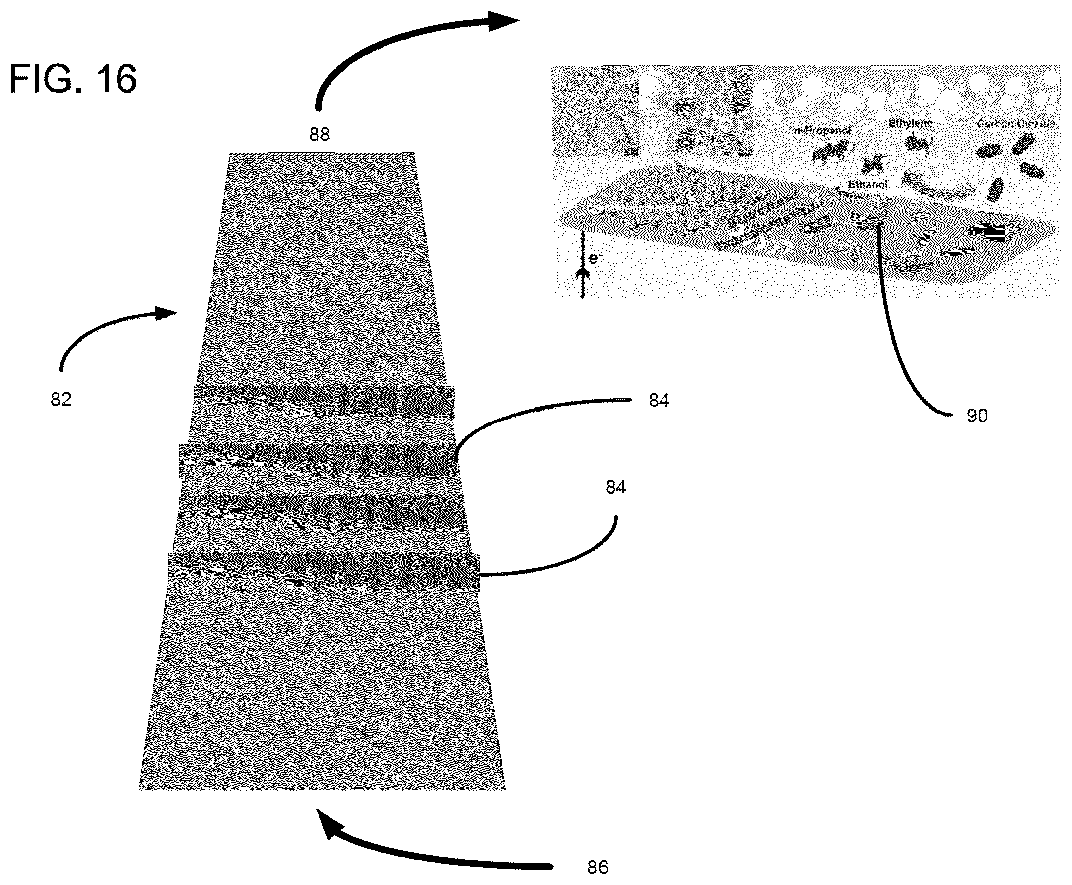Patent US12312700 Figure 16 – Wet-based catalytic system for CO2 capture, sequestration, and transportation
