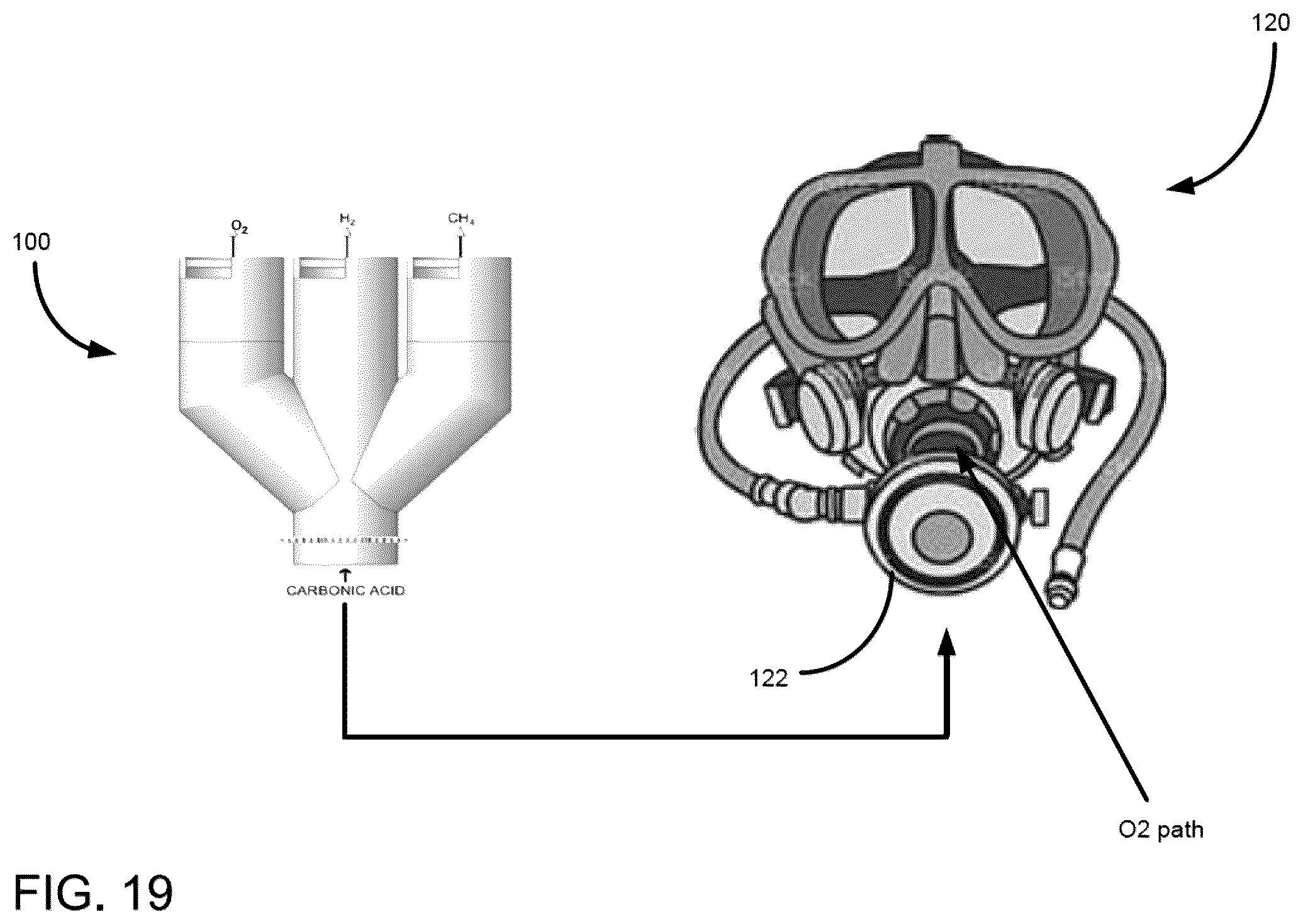 Patent US12312700 Figure 19 – Wet-based catalytic system for CO2 capture, sequestration, and transportation