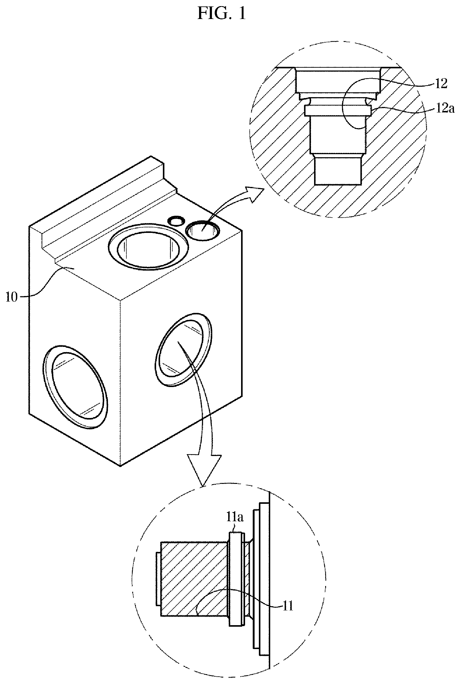 Patent US12312701 Figure 1 – Anodizing device