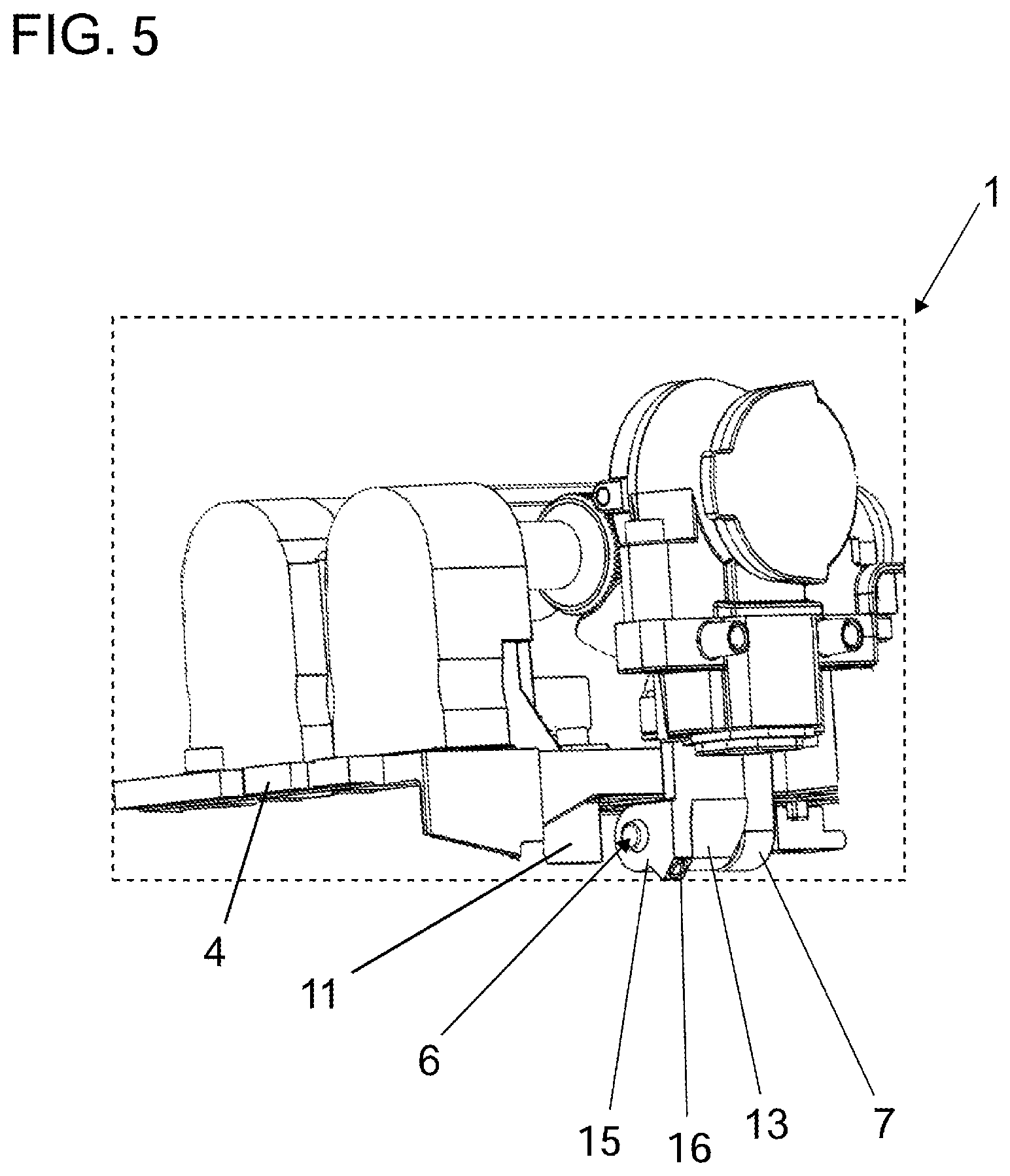 Patent US12312712 Figure 5 – Air jet spinning machine and drafting system unit for a spinning unit of an air jet spinning machine