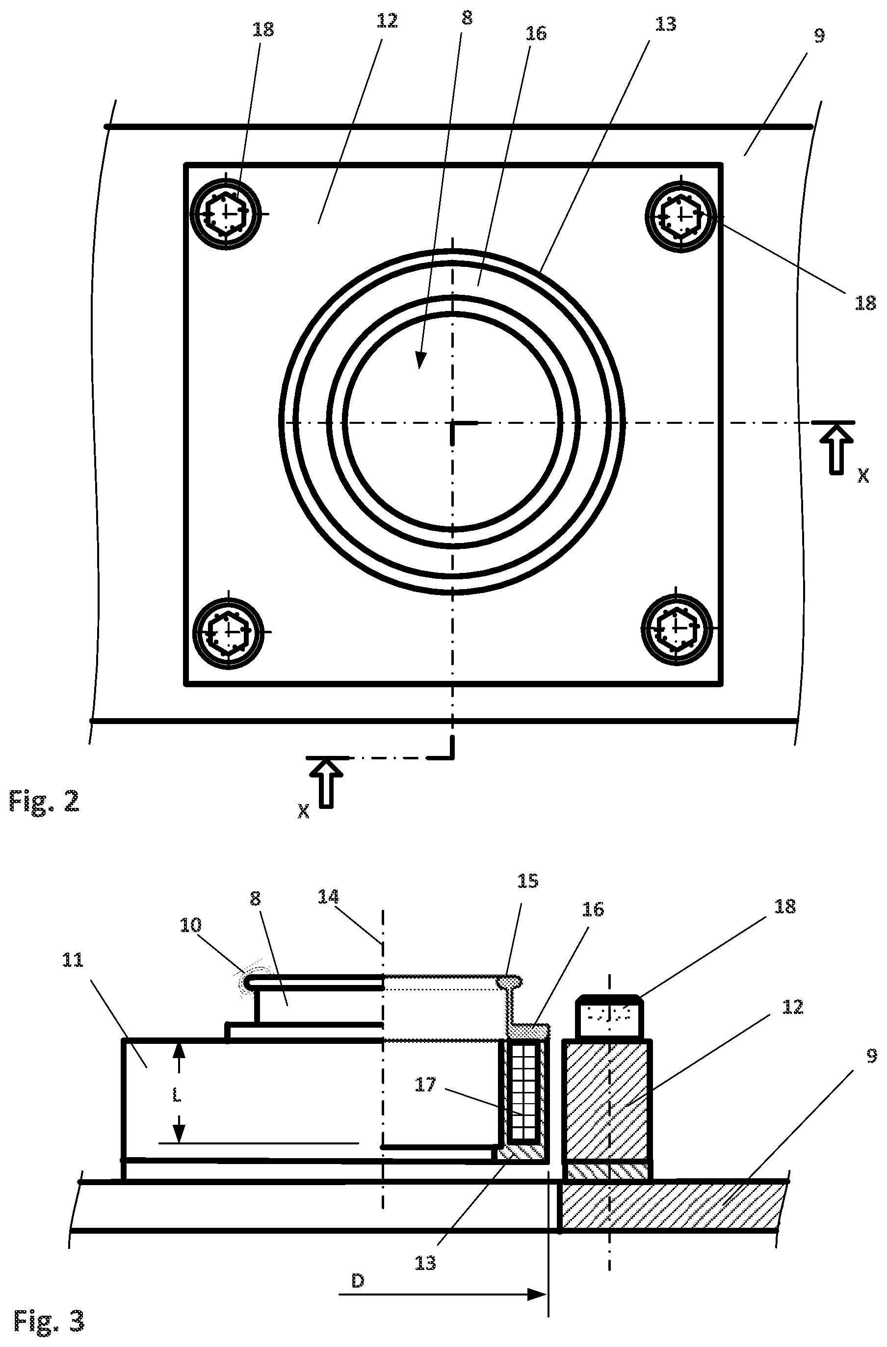 Patent US12312713 Figure 2 – Ring for a ring-spinning or ring-twisting machine