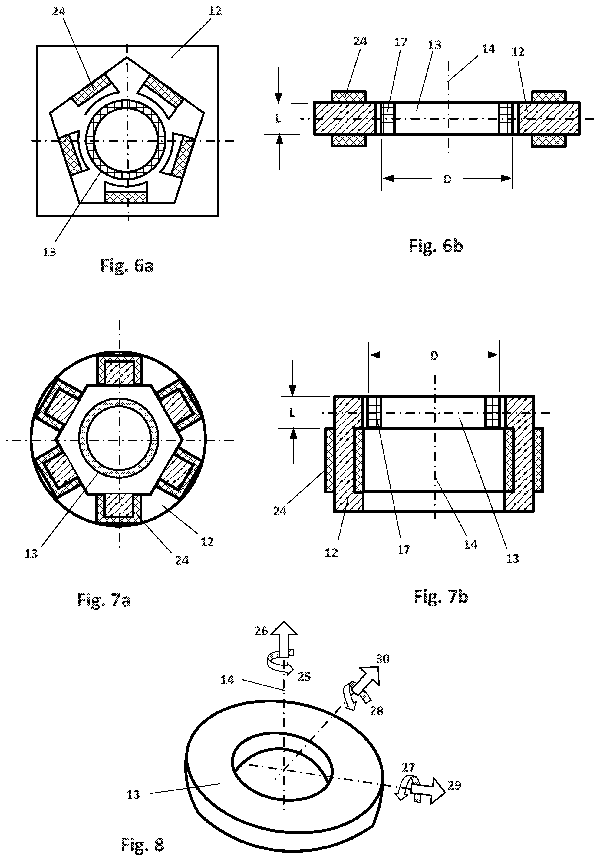 Patent US12312713 Figure 4 – Ring for a ring-spinning or ring-twisting machine