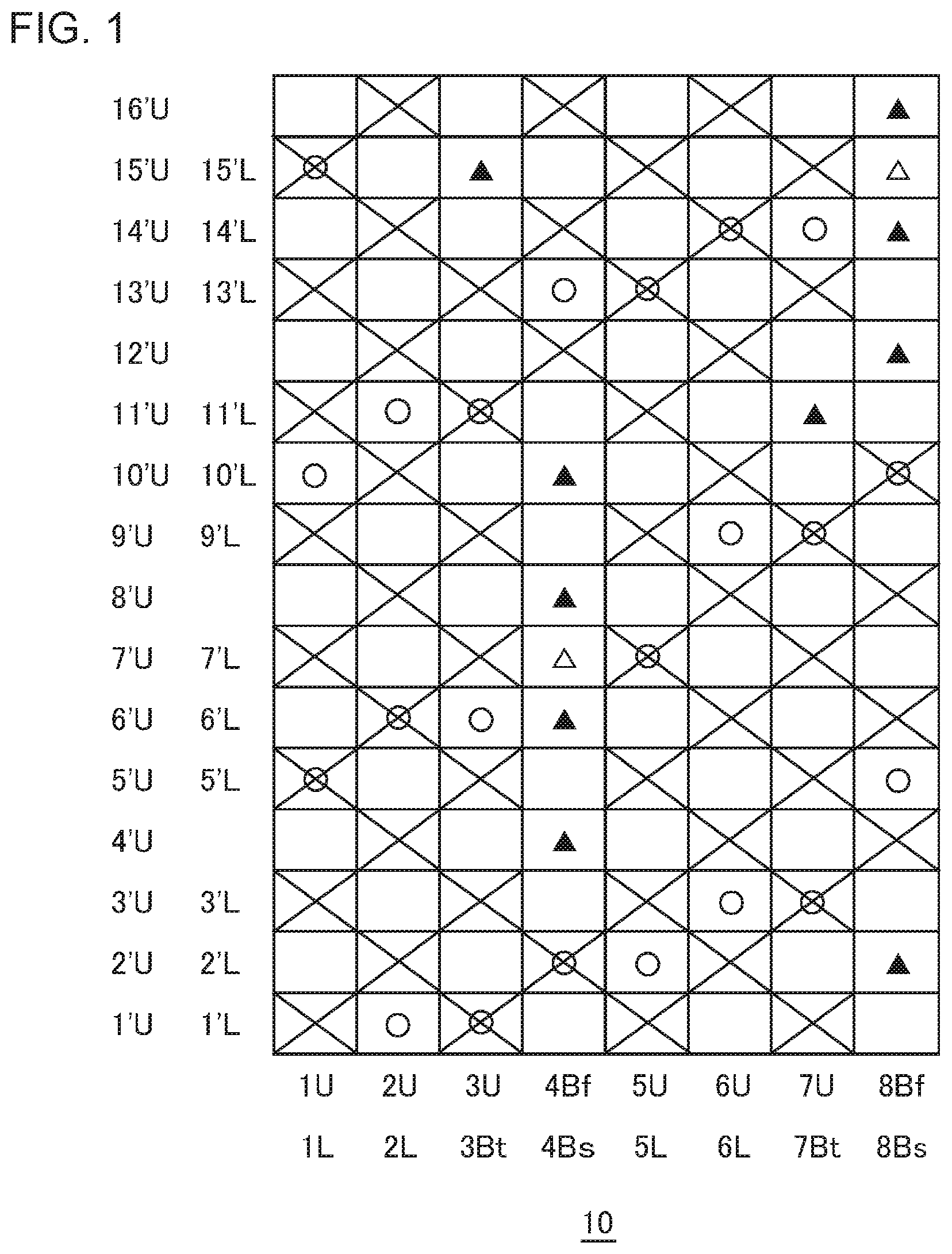 Patent US12312716 Figure 1 – Industrial fabric