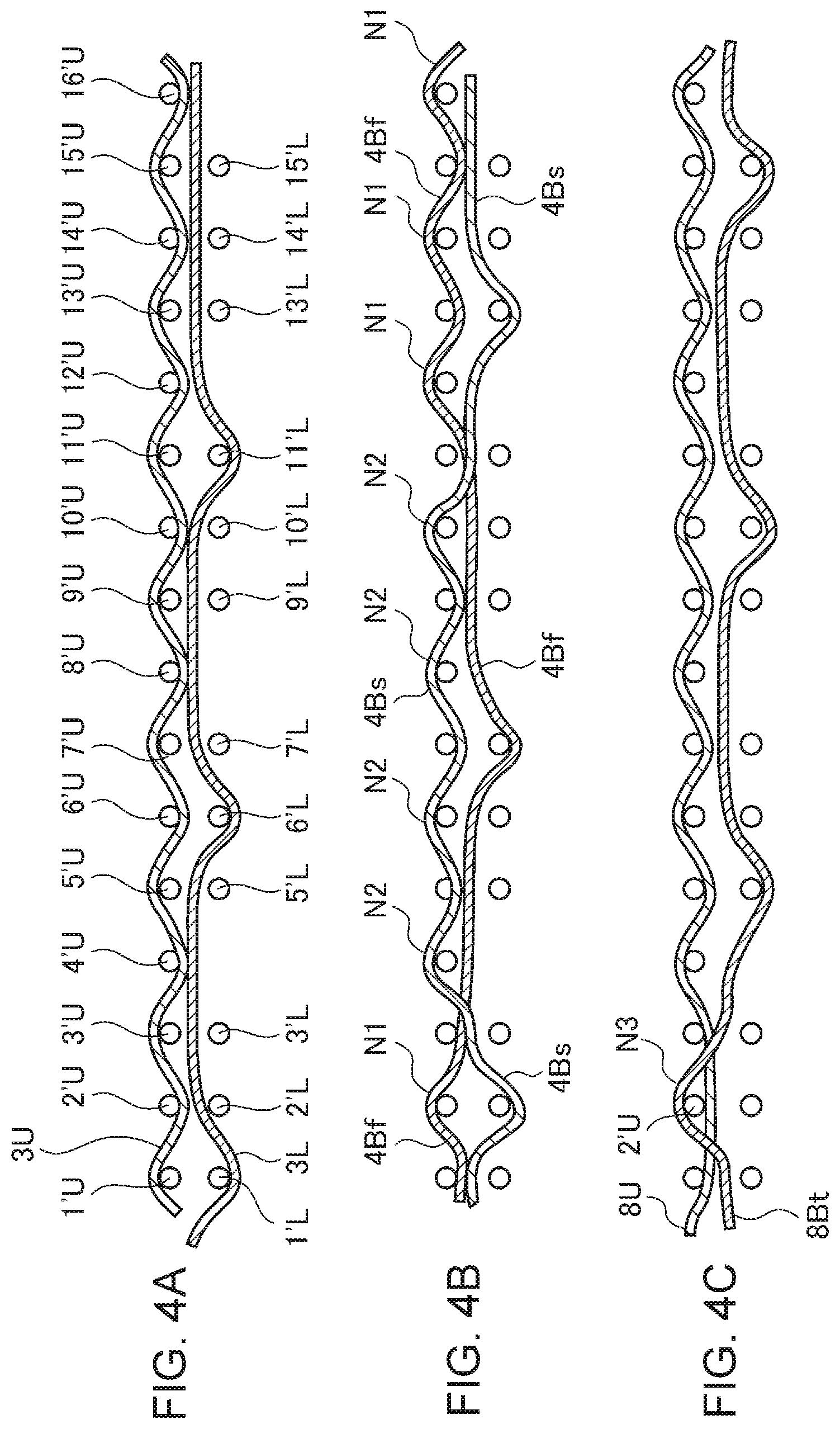 Patent US12312716 Figure 4 – Industrial fabric