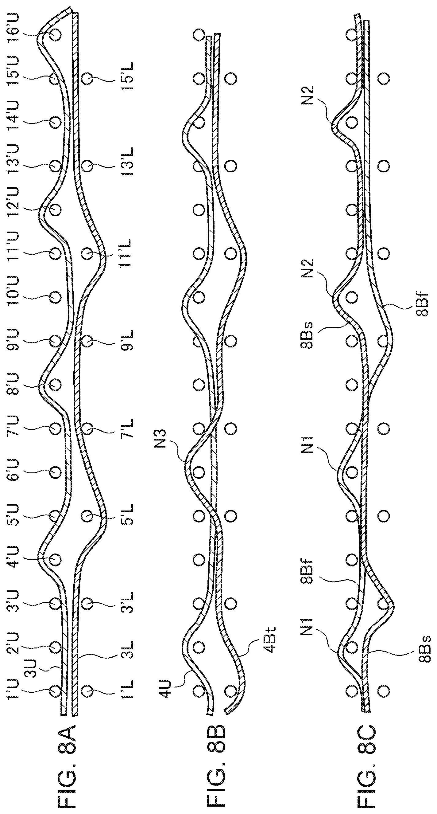 Patent US12312716 Figure 8 – Industrial fabric