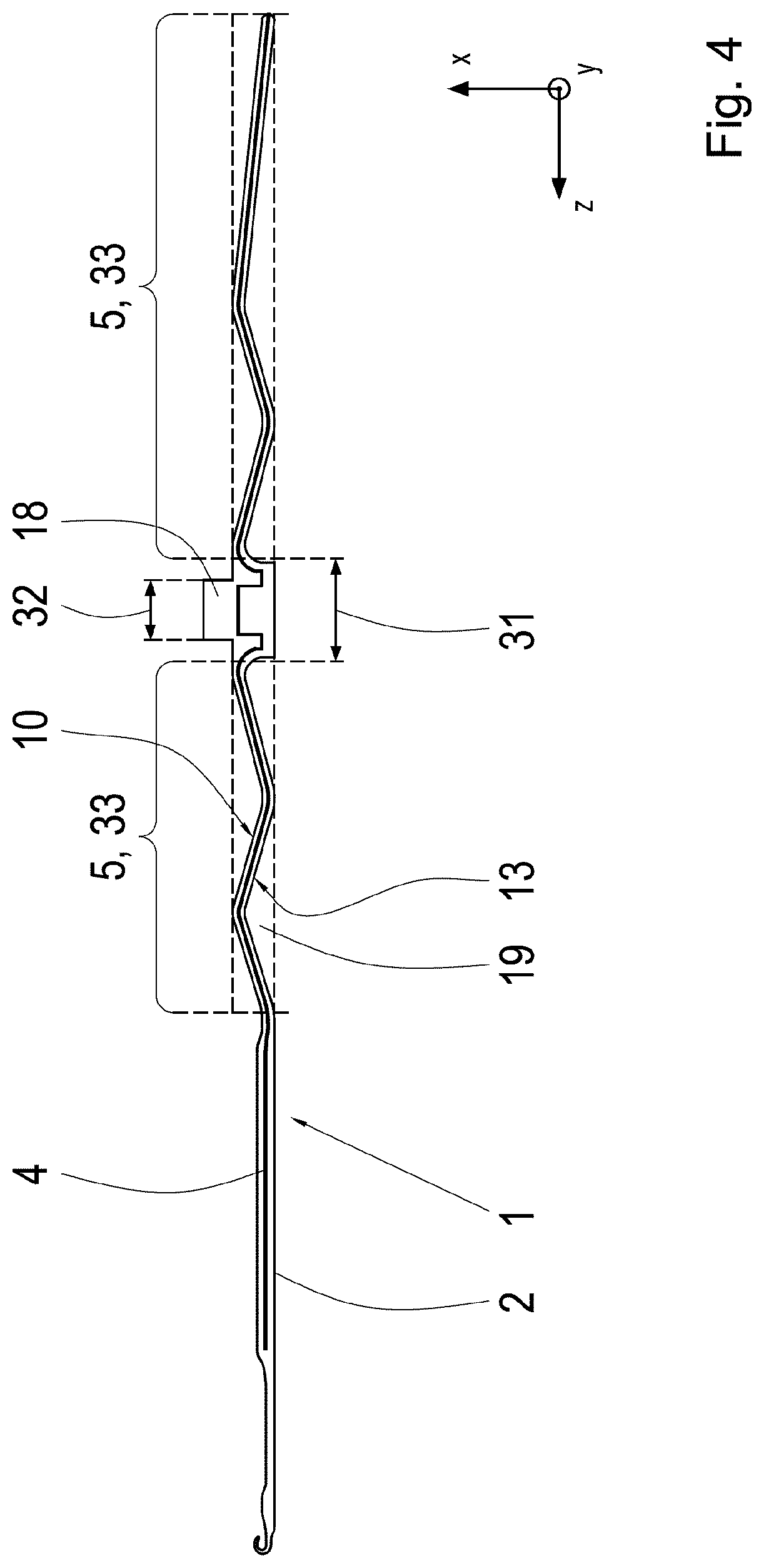 Patent US12312719 Figure 4 – Knitting tool