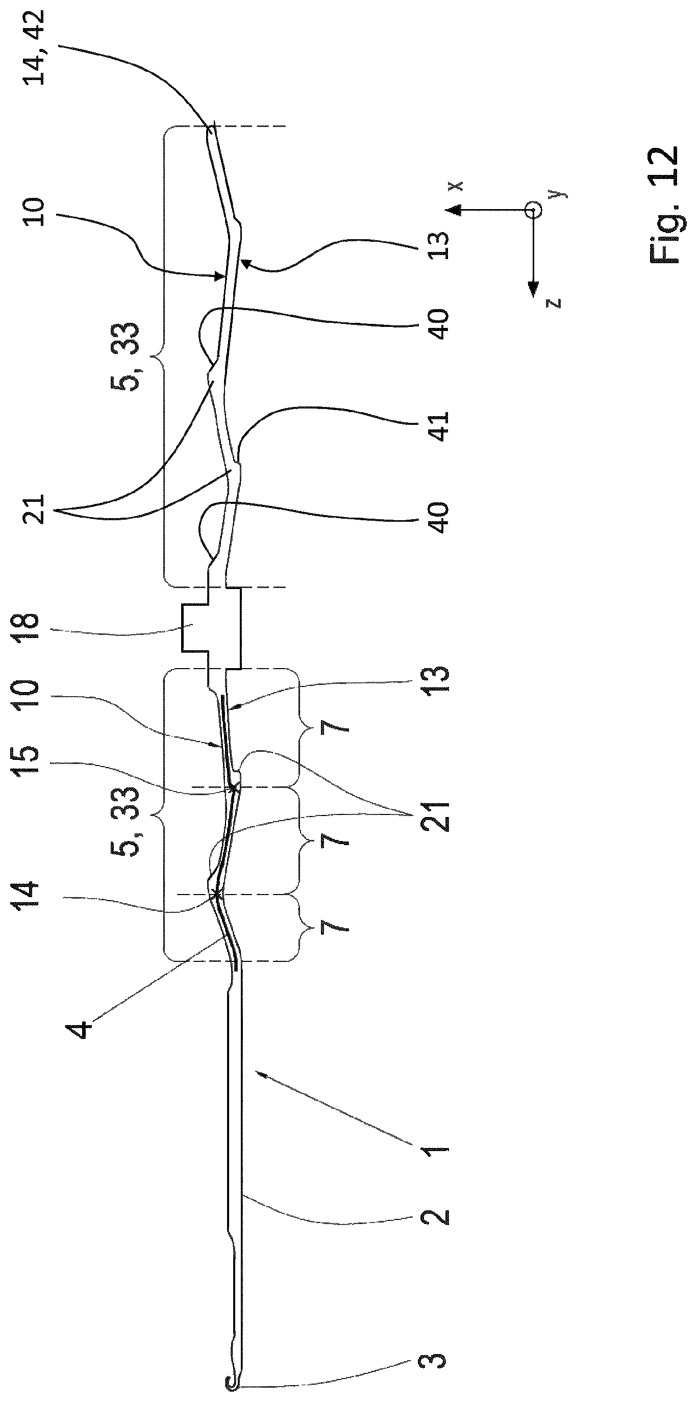 Patent US12312719 Figure 12 – Knitting tool