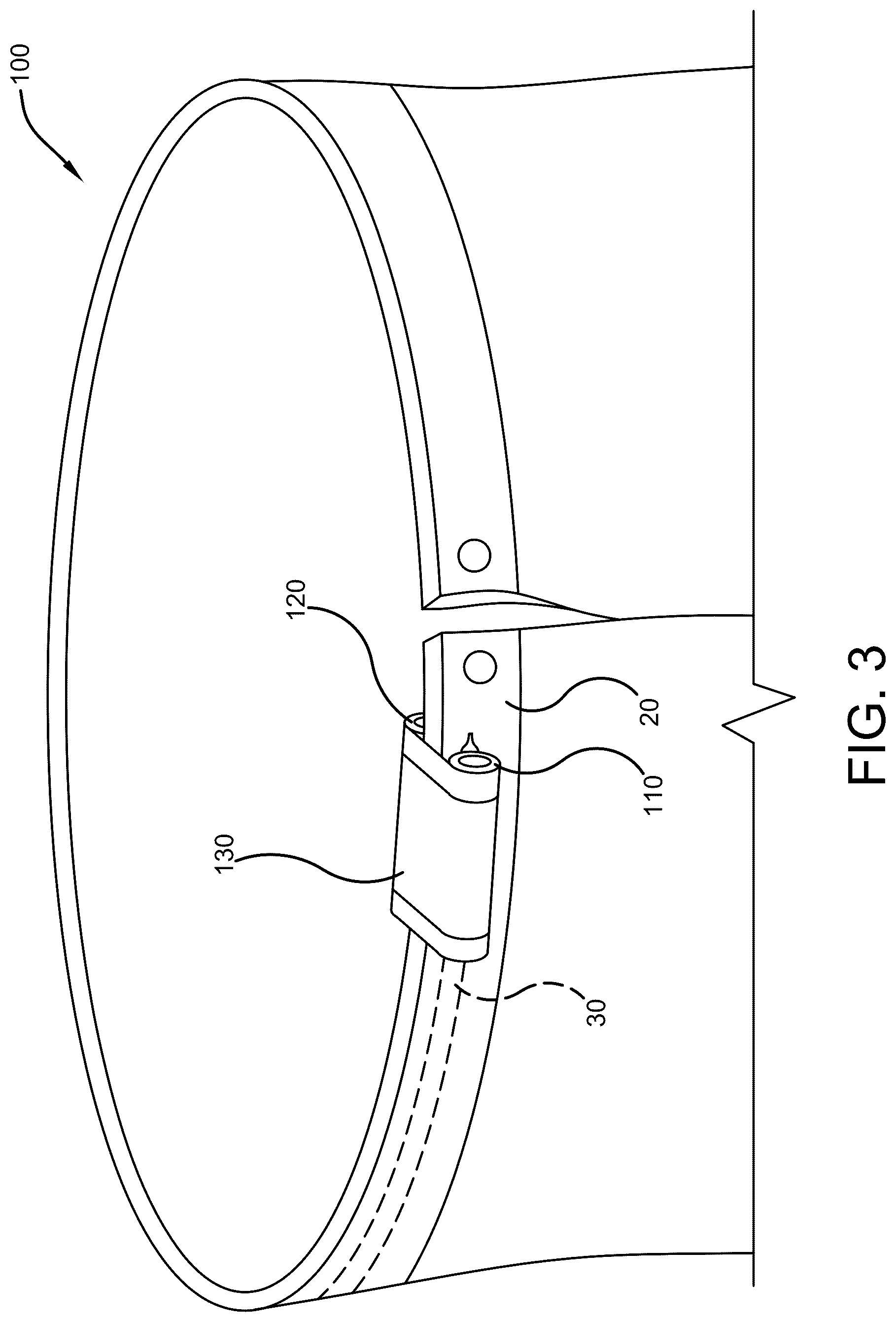 Patent US12312721 Figure 3 – Garment drawstring manipulation device