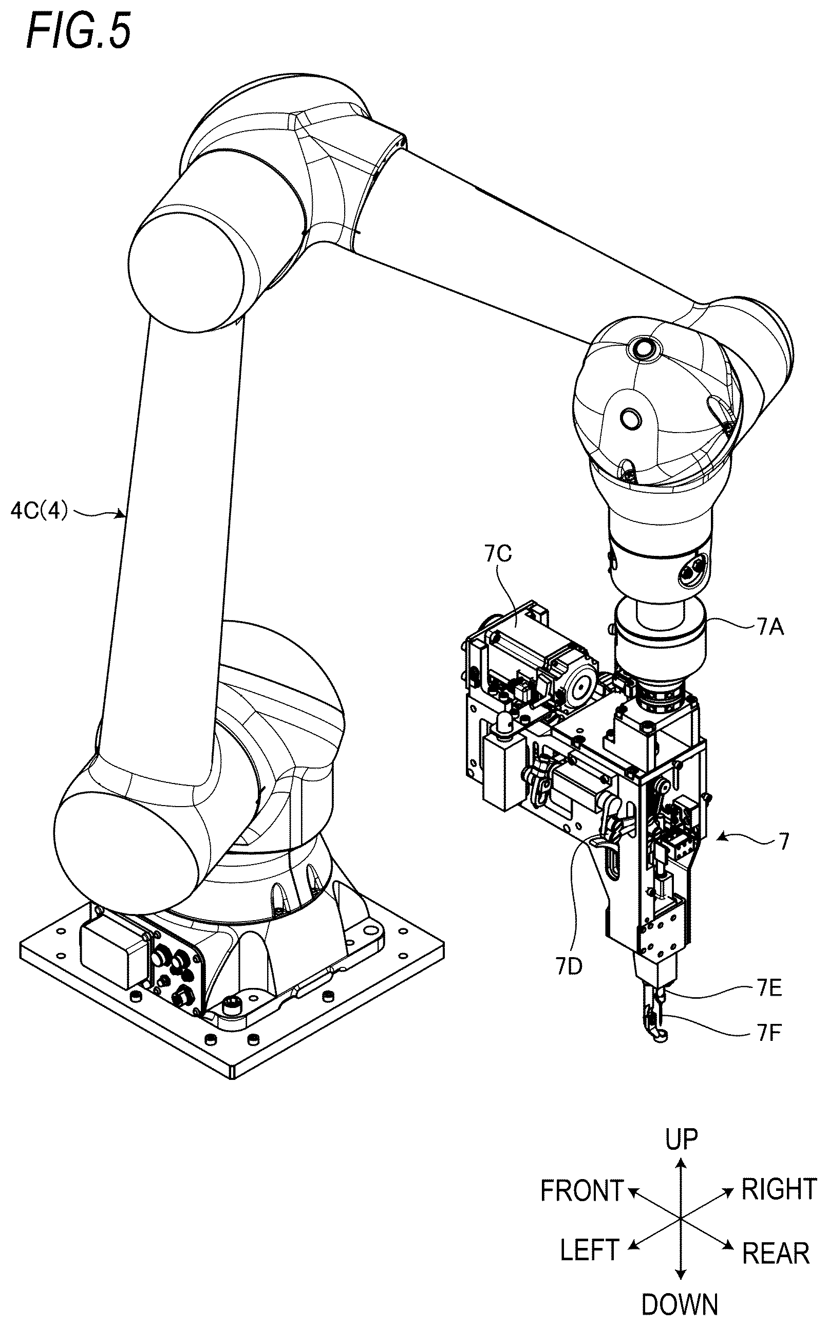 Patent US12312723 Figure 5 – Creasing apparatus