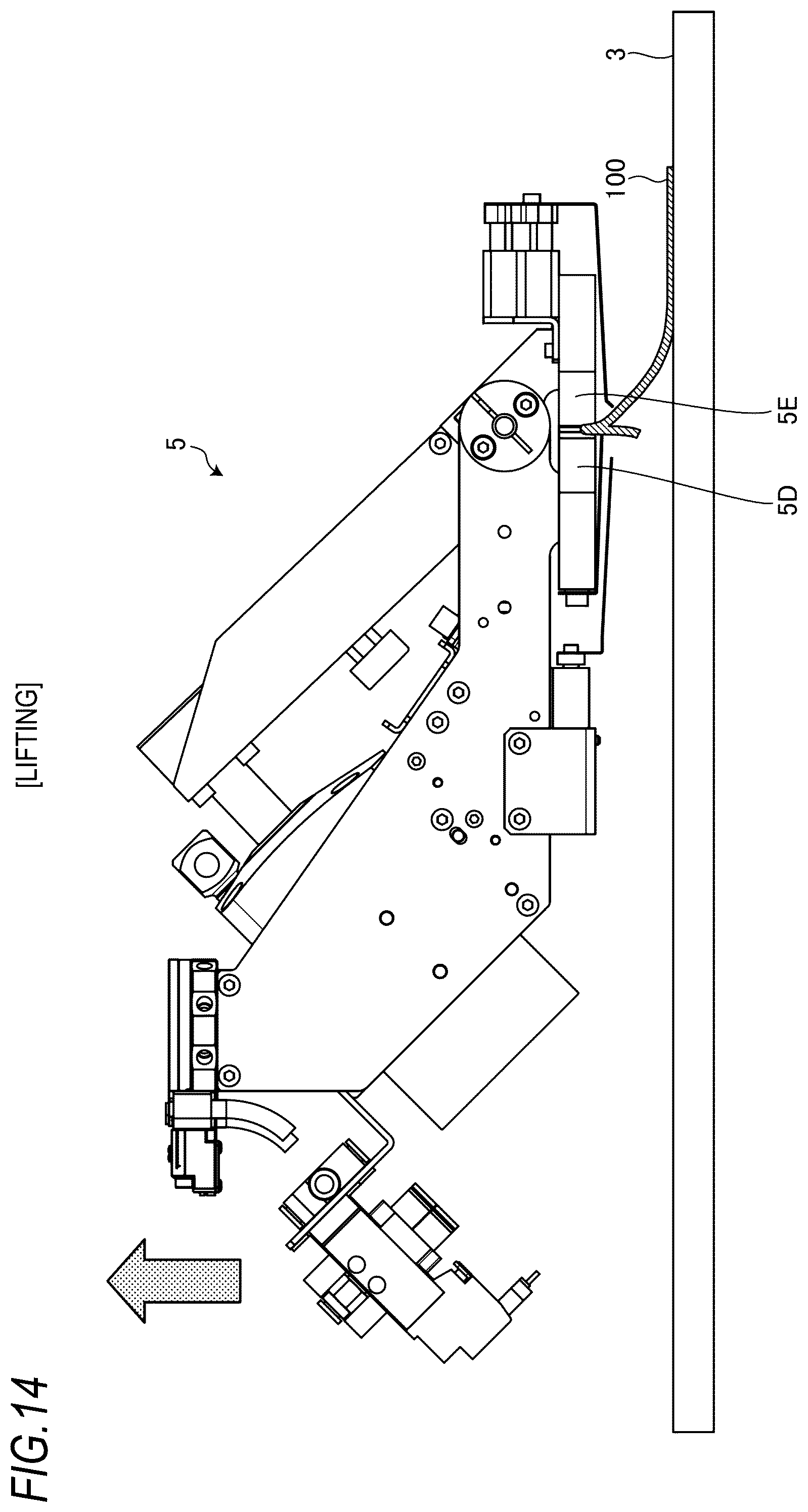 Patent US12312723 Figure 14 – Creasing apparatus