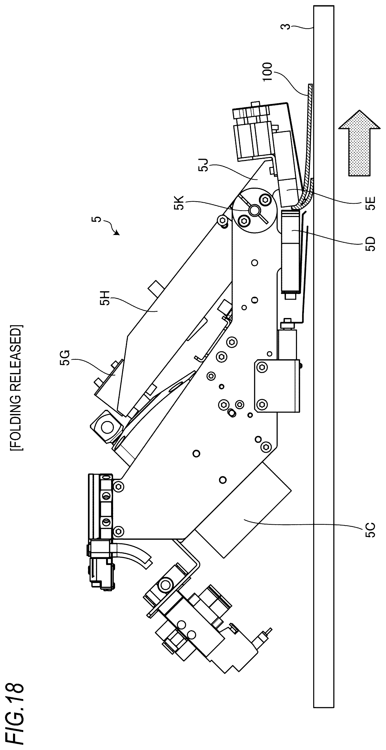 Patent US12312723 Figure 18 – Creasing apparatus