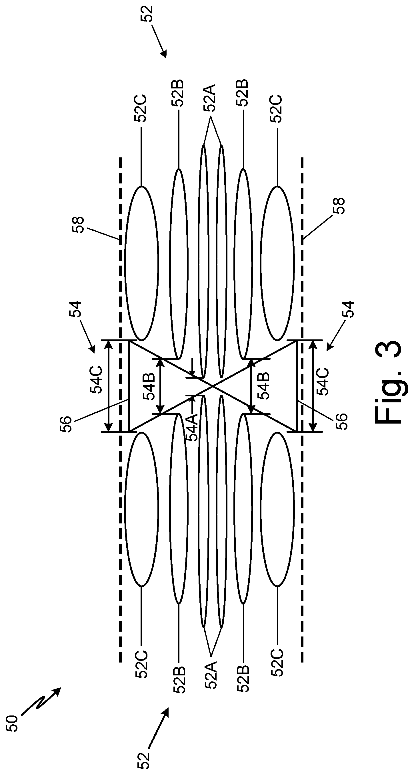 Patent US12312724 Figure 3 – Gradient tow ribbonizing for chemical vapor infiltration ceramic matrix composites