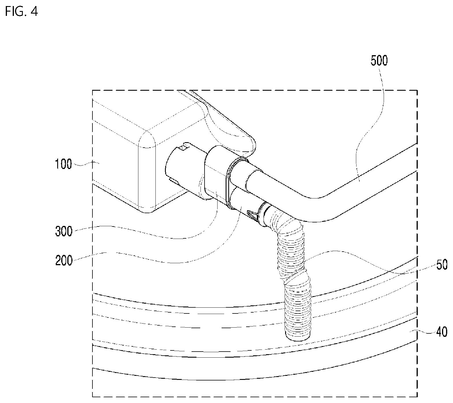 Patent US12312726 Figure 4 – Additive supply unit and washing machine including the same
