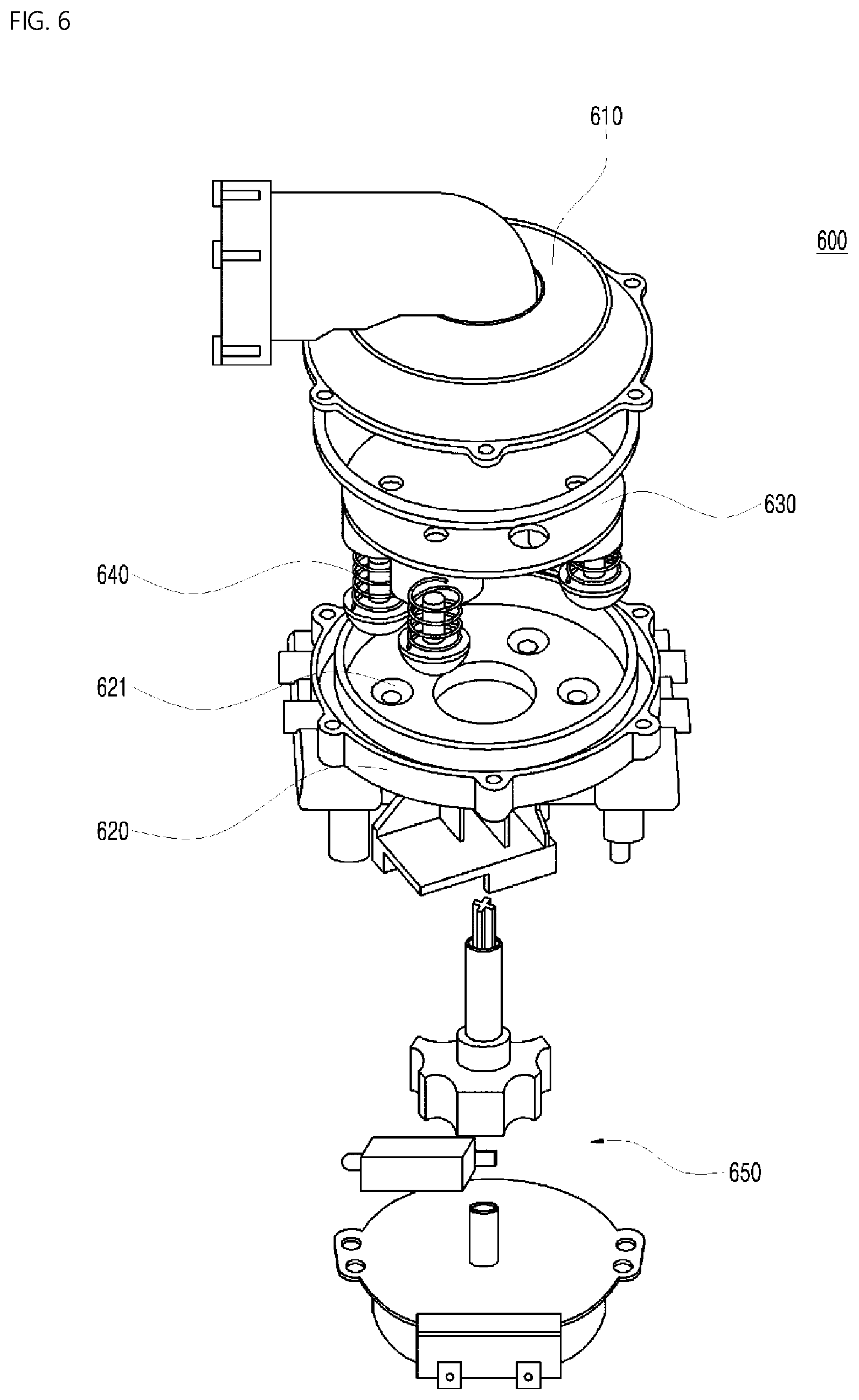 Patent US12312726 Figure 6 – Additive supply unit and washing machine including the same