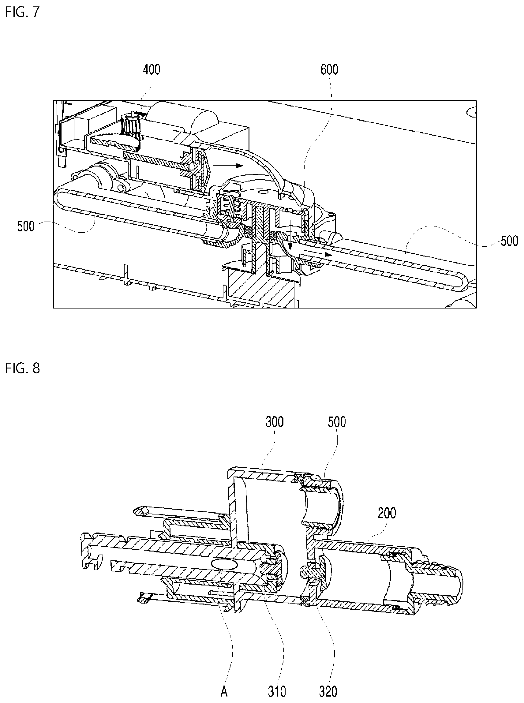 Patent US12312726 Figure 7 – Additive supply unit and washing machine including the same