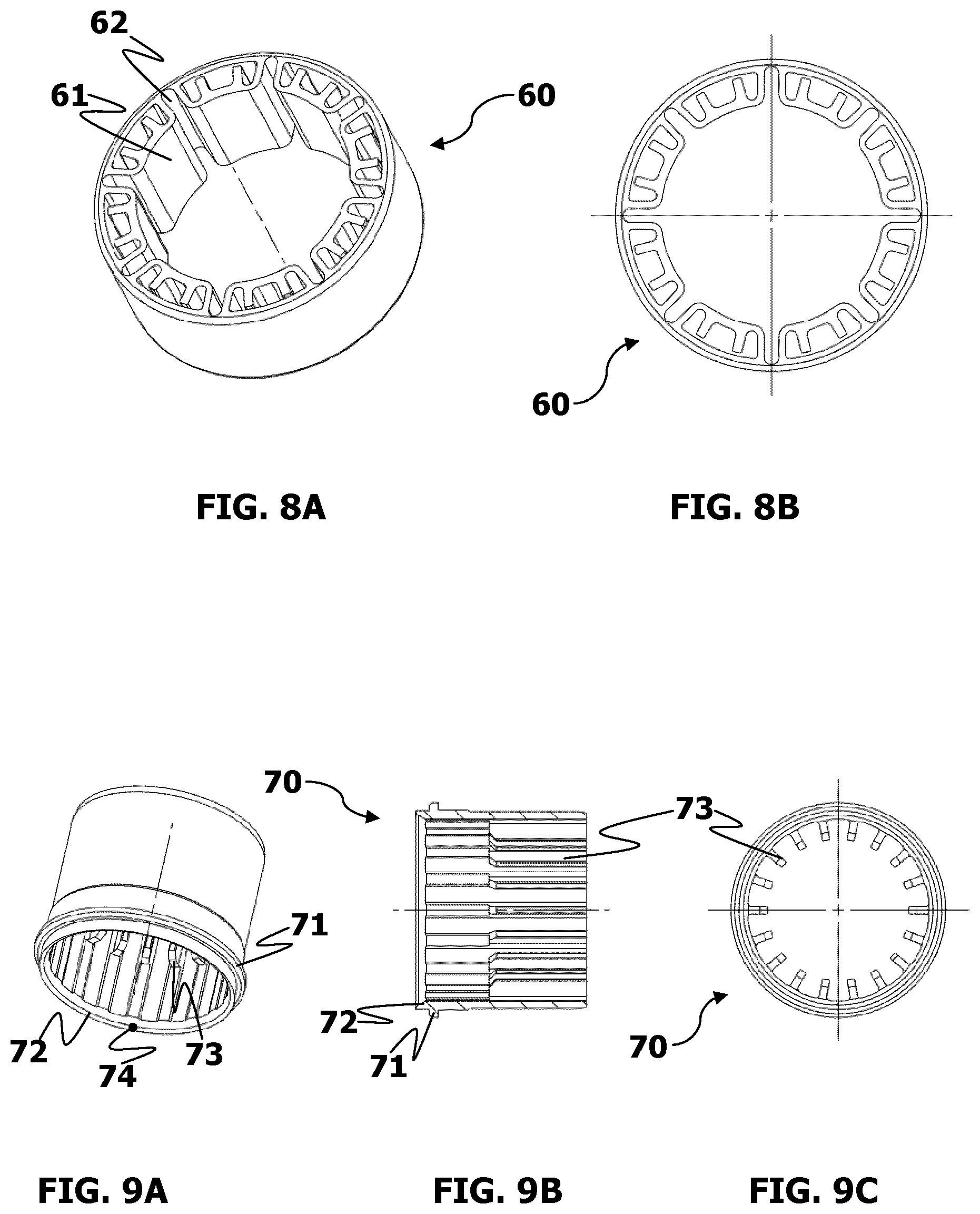 Patent US12312728 Figure 8 – Friction damper for dampening out vibrations generated by a laundry treating machine