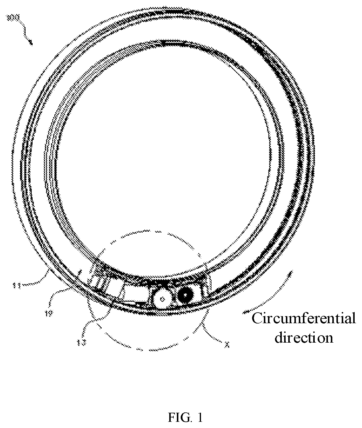 Patent US12312729 Figure 1 – Balance assembly and household appliance