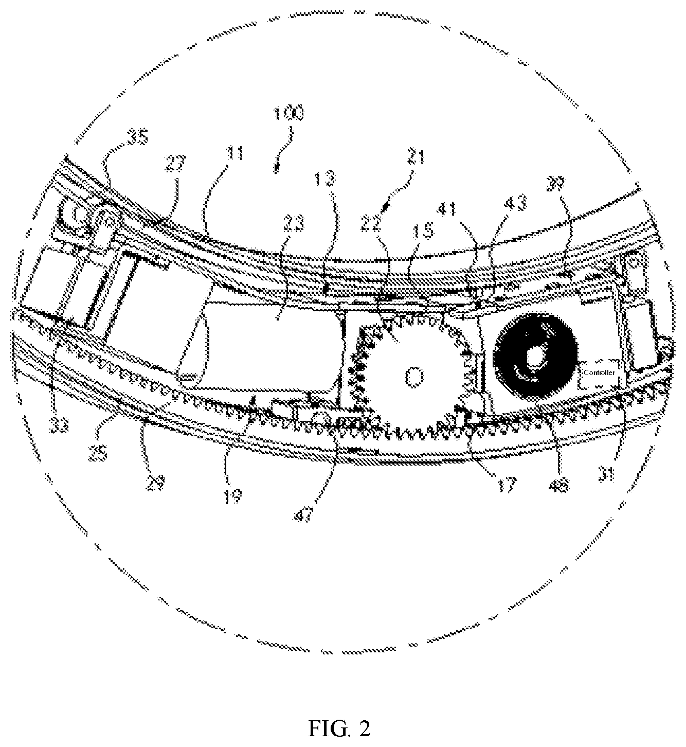 Patent US12312729 Figure 2 – Balance assembly and household appliance