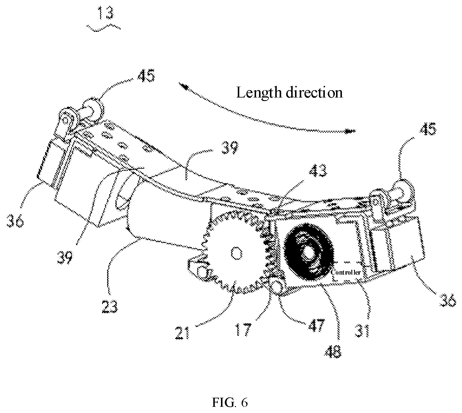 Patent US12312729 Figure 5 – Balance assembly and household appliance