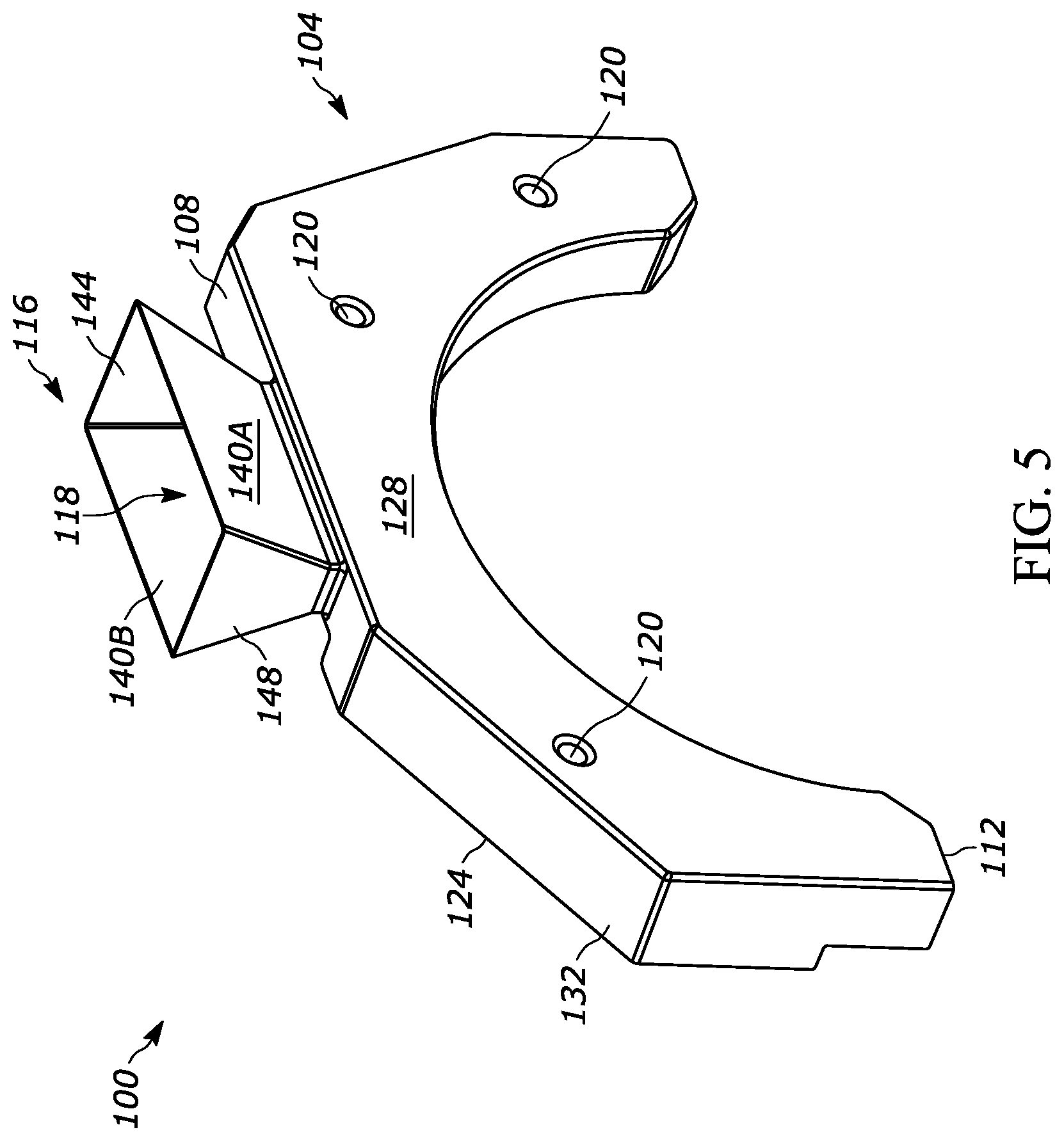 Patent US12312730 Figure 5 – Counterweight assembly and method of manufacturing the same