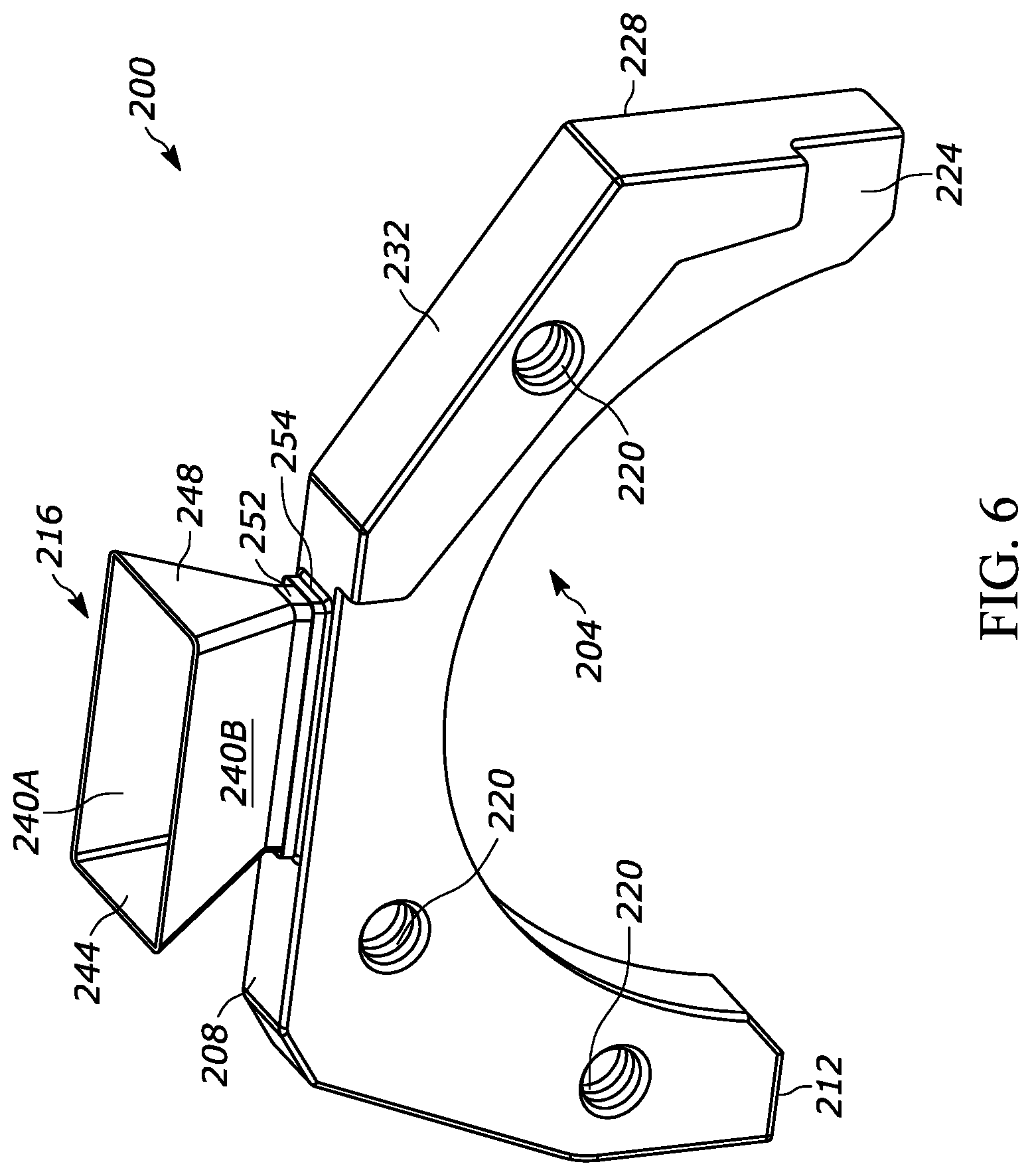 Patent US12312730 Figure 6 – Counterweight assembly and method of manufacturing the same