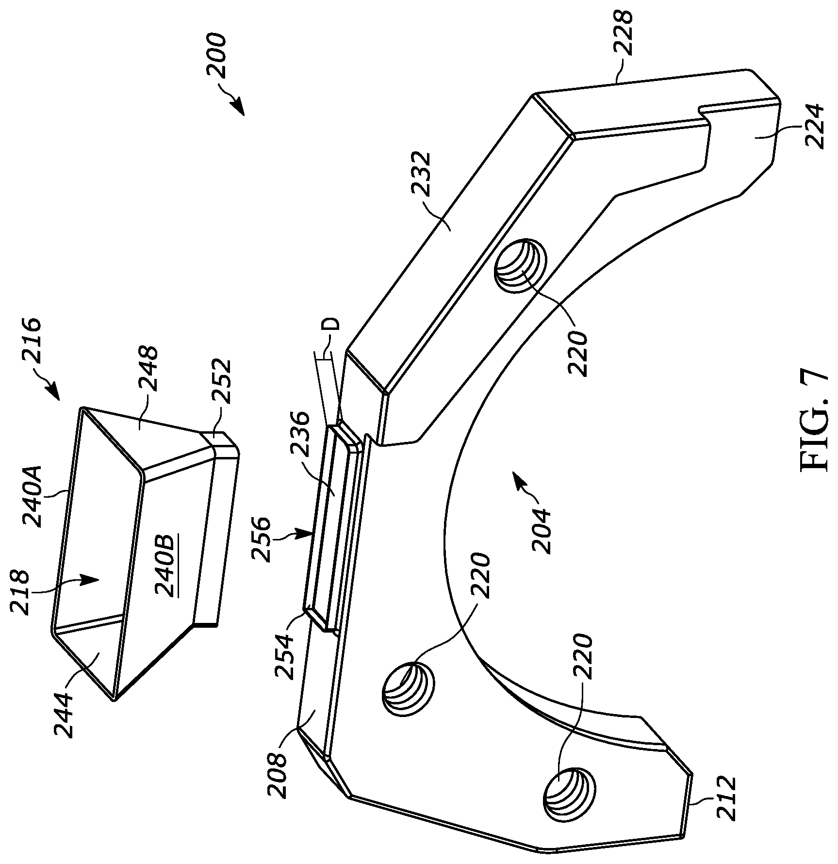 Patent US12312730 Figure 7 – Counterweight assembly and method of manufacturing the same